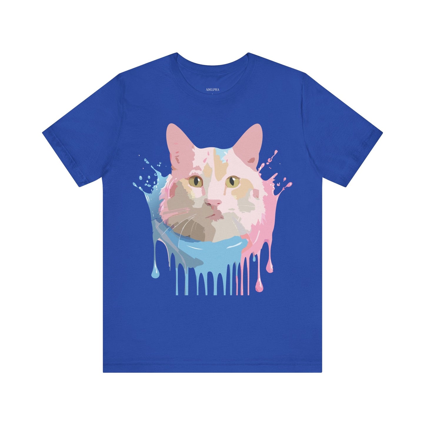 Cat Graphic Tee Unisex Shirt With Vintage Artwork From Adelpha