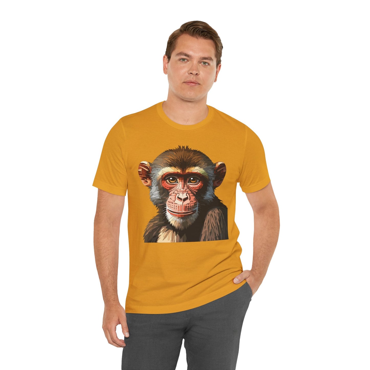 Unisex Animal Tee Shirt With Art Design Wildlife Graphic Gildan Softstyle 64000 Shirt