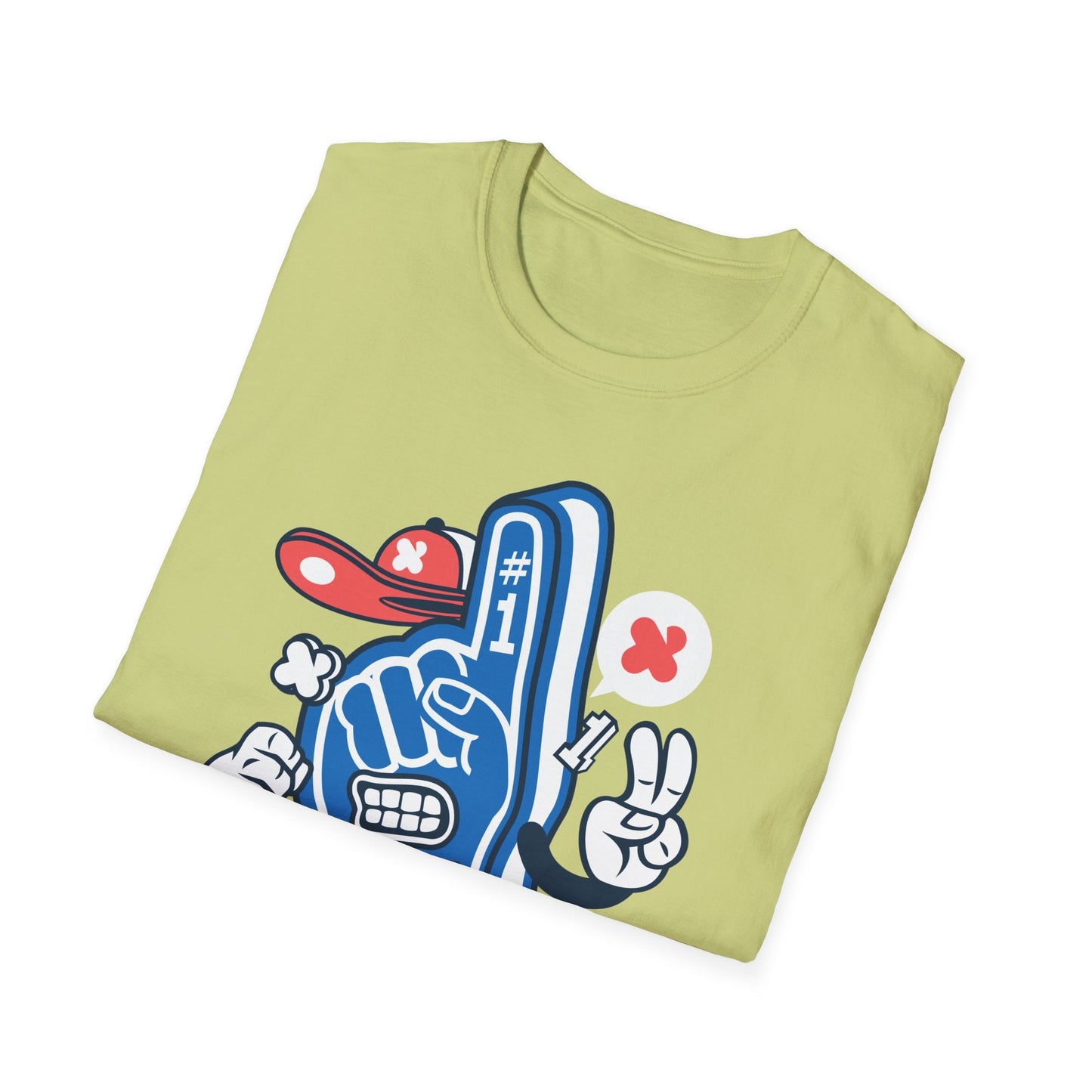 Cartoon T Shirt Animation Tee Unisex Funny Tee Gildan Softstyle 64000 100 Percent Ring Spun Cotton