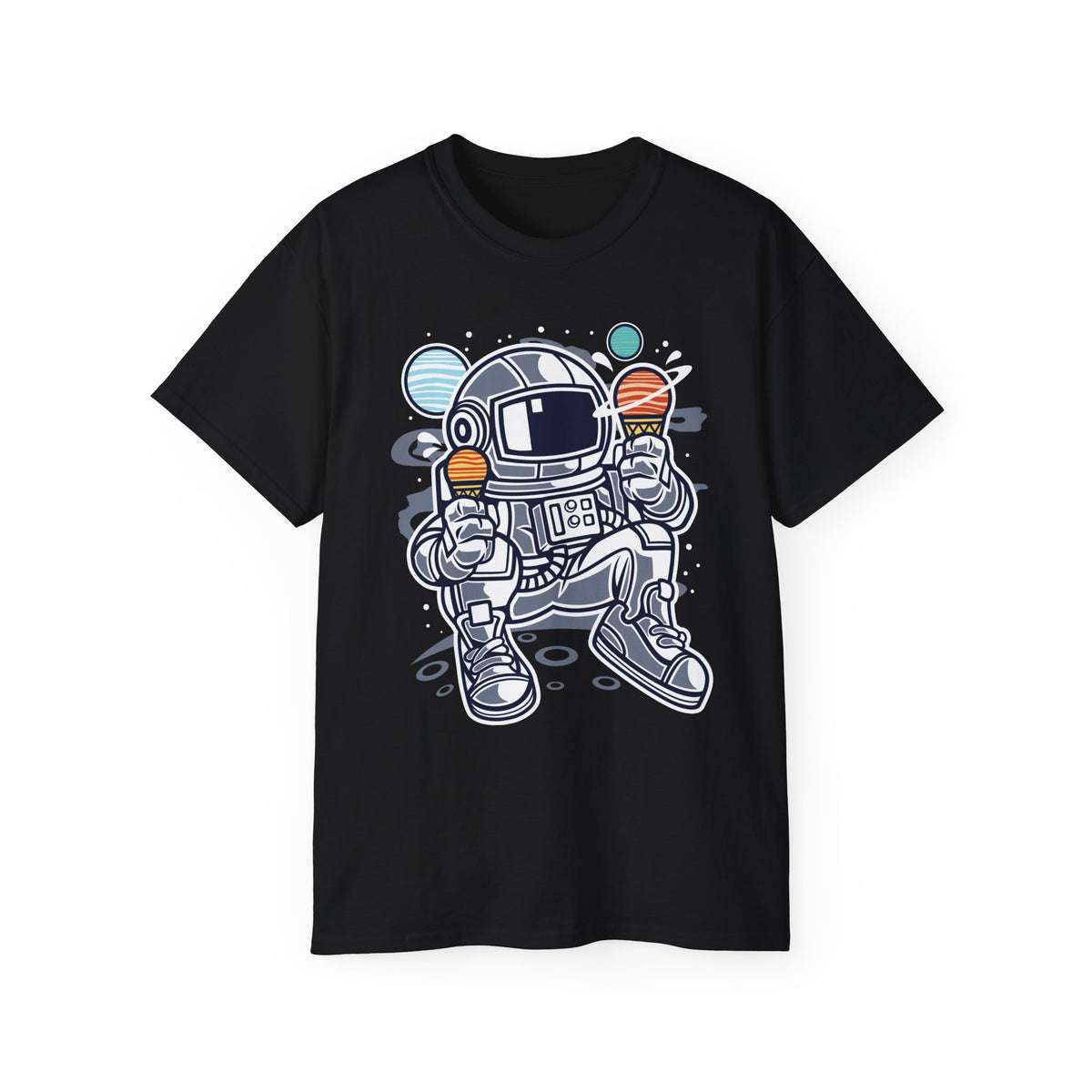 Astronaut Cosmos Graphic Tee Unisex 100 Cotton Gildan T-Shirt