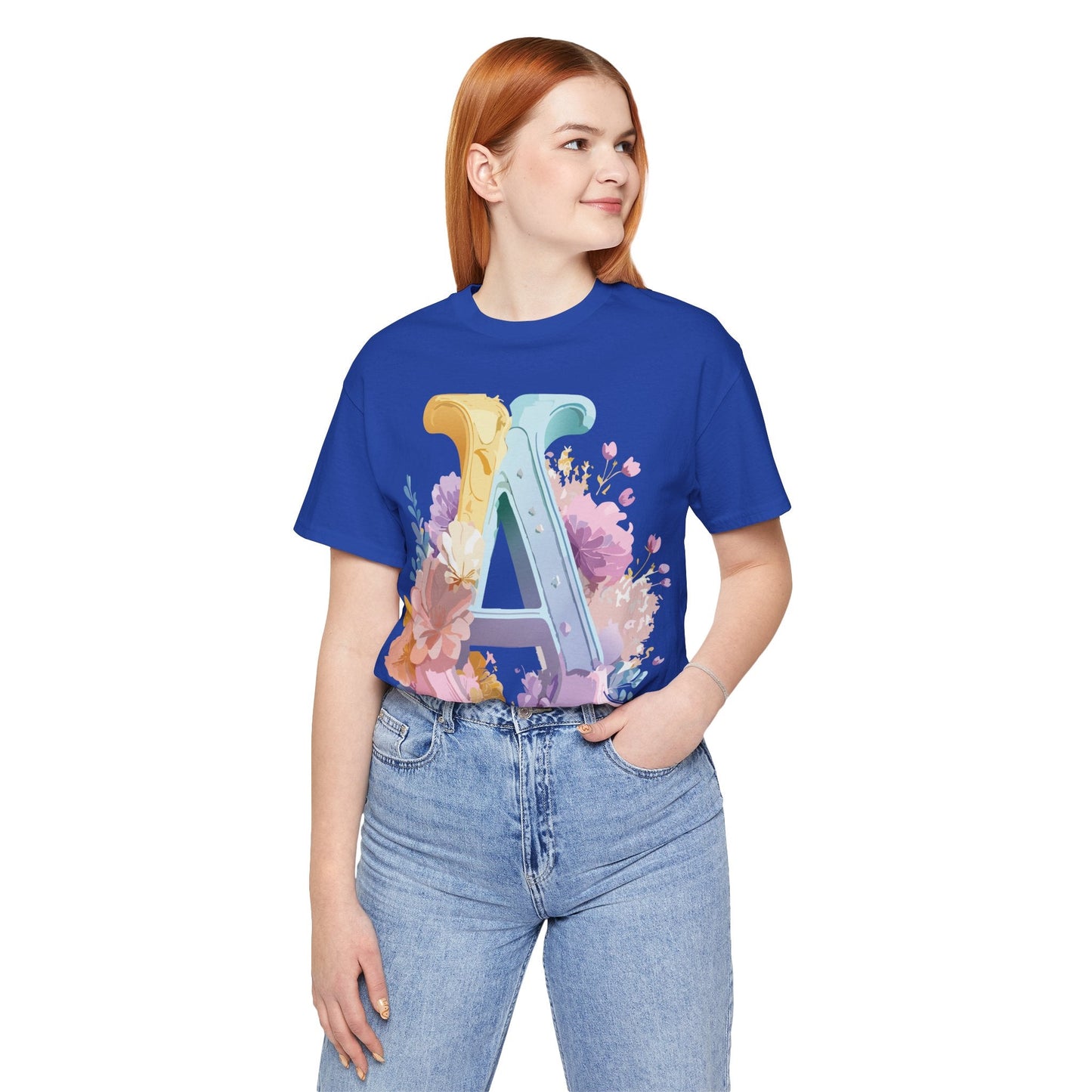 Letter A Shirt Unisex Graphic Tee With Vintage Inspired Adelpha Artwork For Everyday Wear