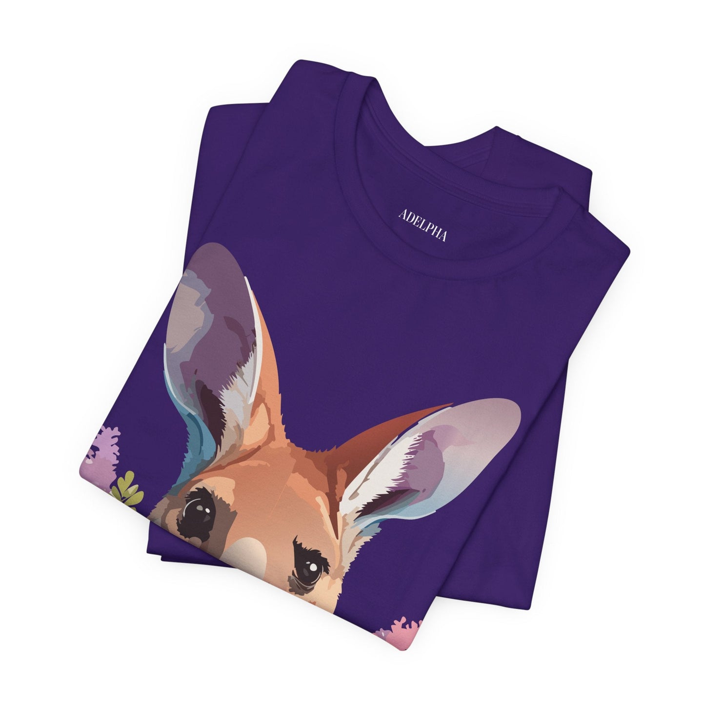 Kangaroo Graphic Unisex 100 Cotton Vintage Animal Artwork Tee 4