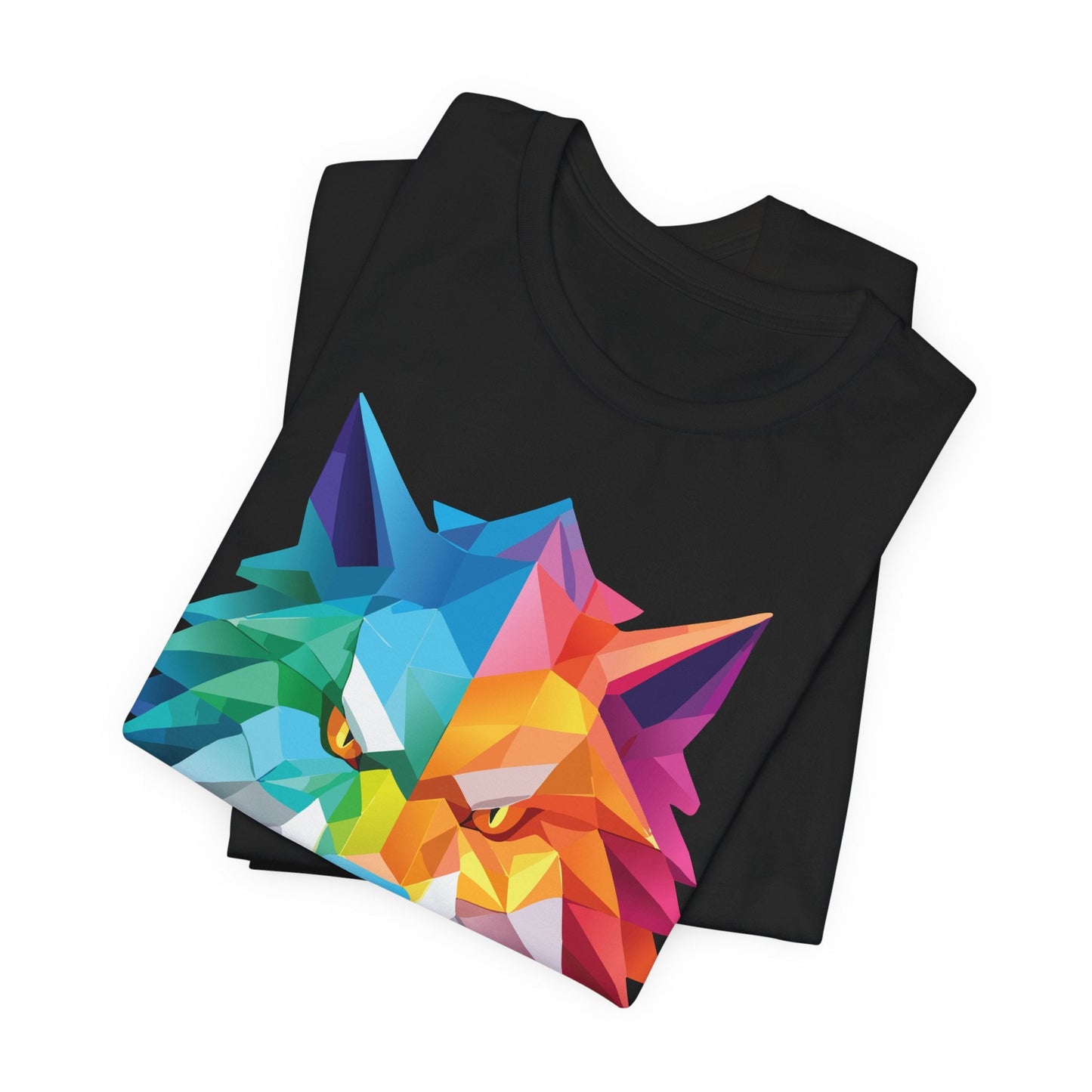 Unisex Animal Shirt Art Design Tee With Animals Wild Animals Shirt Short Sleeve