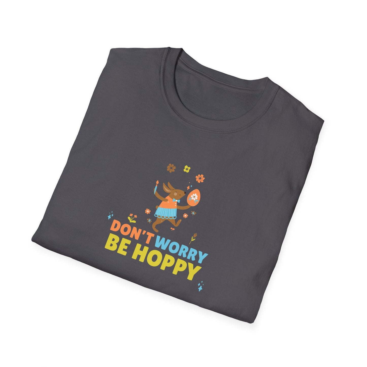 Easter Day T Shirt With Signature Art Design Unisex Softstyle Tee 64000 By Gildan