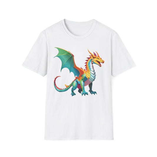 Dragon Graphic Tee Gildan Unisex 100 Cotton Tee Shirt with Animals m17