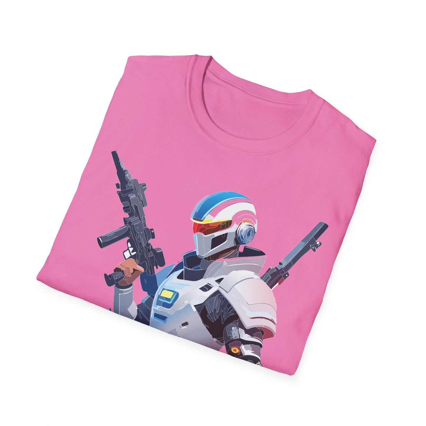 Robocop T Shirt Unisex Gildan Softstyle 64000 100 Percent Ring Spun Cotton Tee Premium