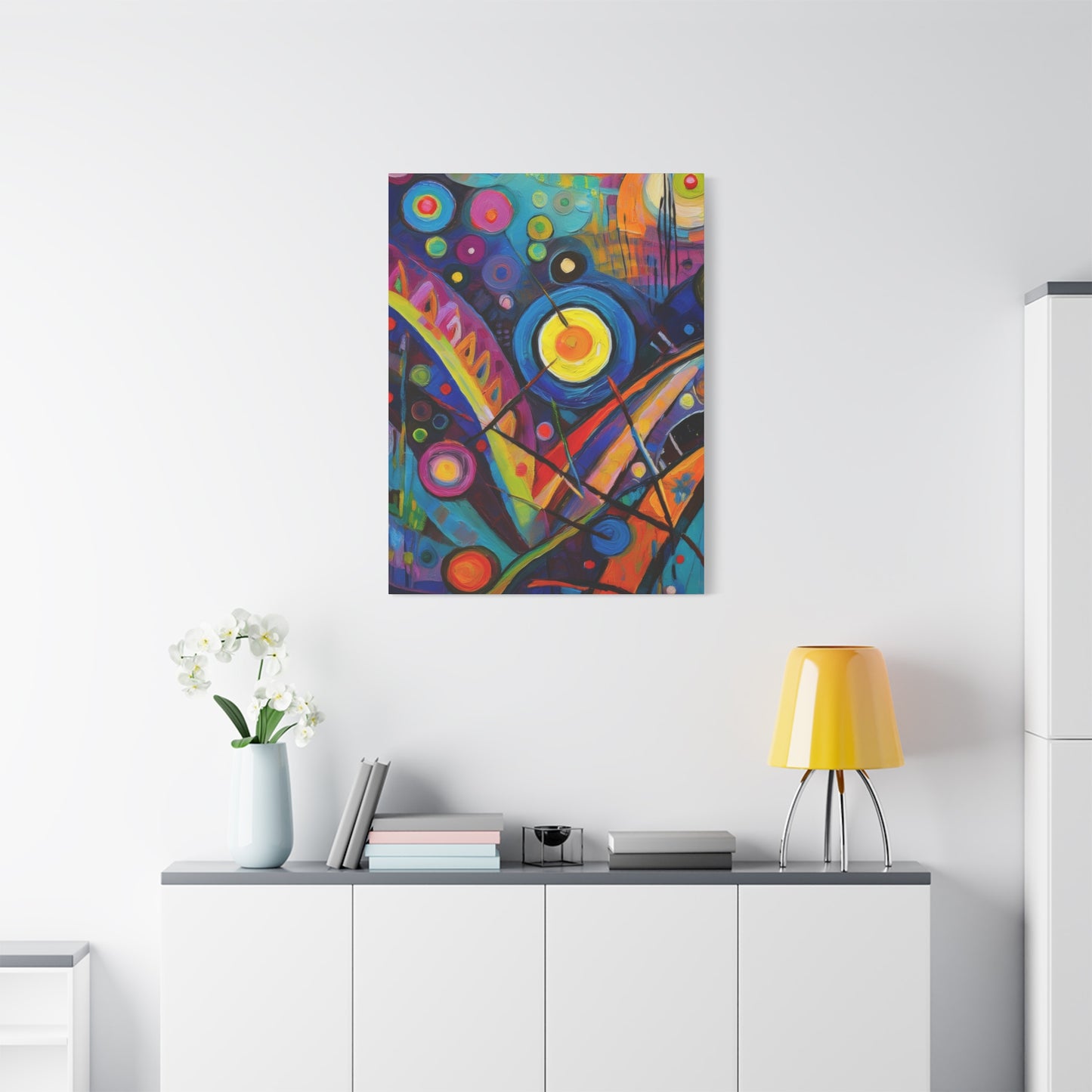 Abstract Oil Painting Print Canvas 20x24,20x30,24x30 24x32,24x36,30x40 32x48,36x48,40x60 Pine-Wood Inner Frame ABS-127