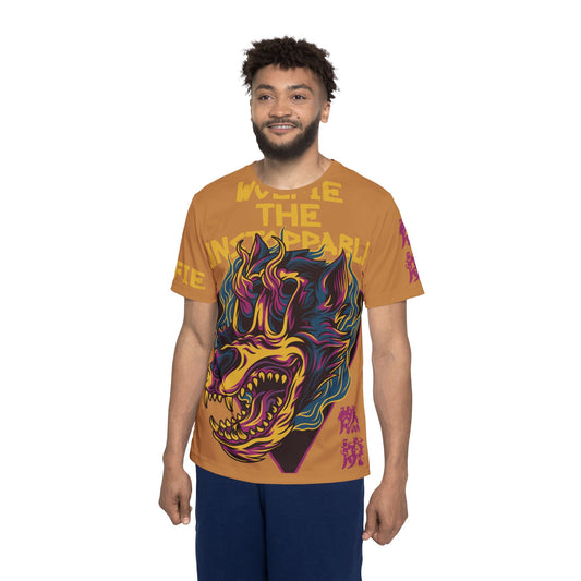 44號趣味圖案T卹，藝術設計聚酯T卹，全印花圖案T卹，怪獸T卹，卡通T卹