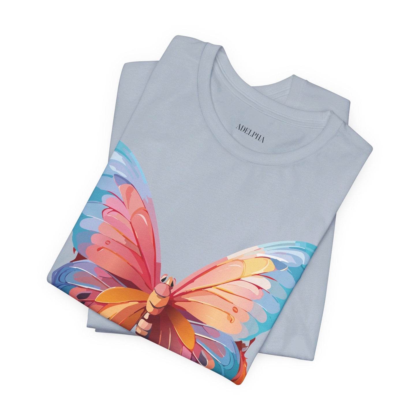 Butterfly Graphic Tee By Adelpha Unisex Short Sleeve Jersey Shirt