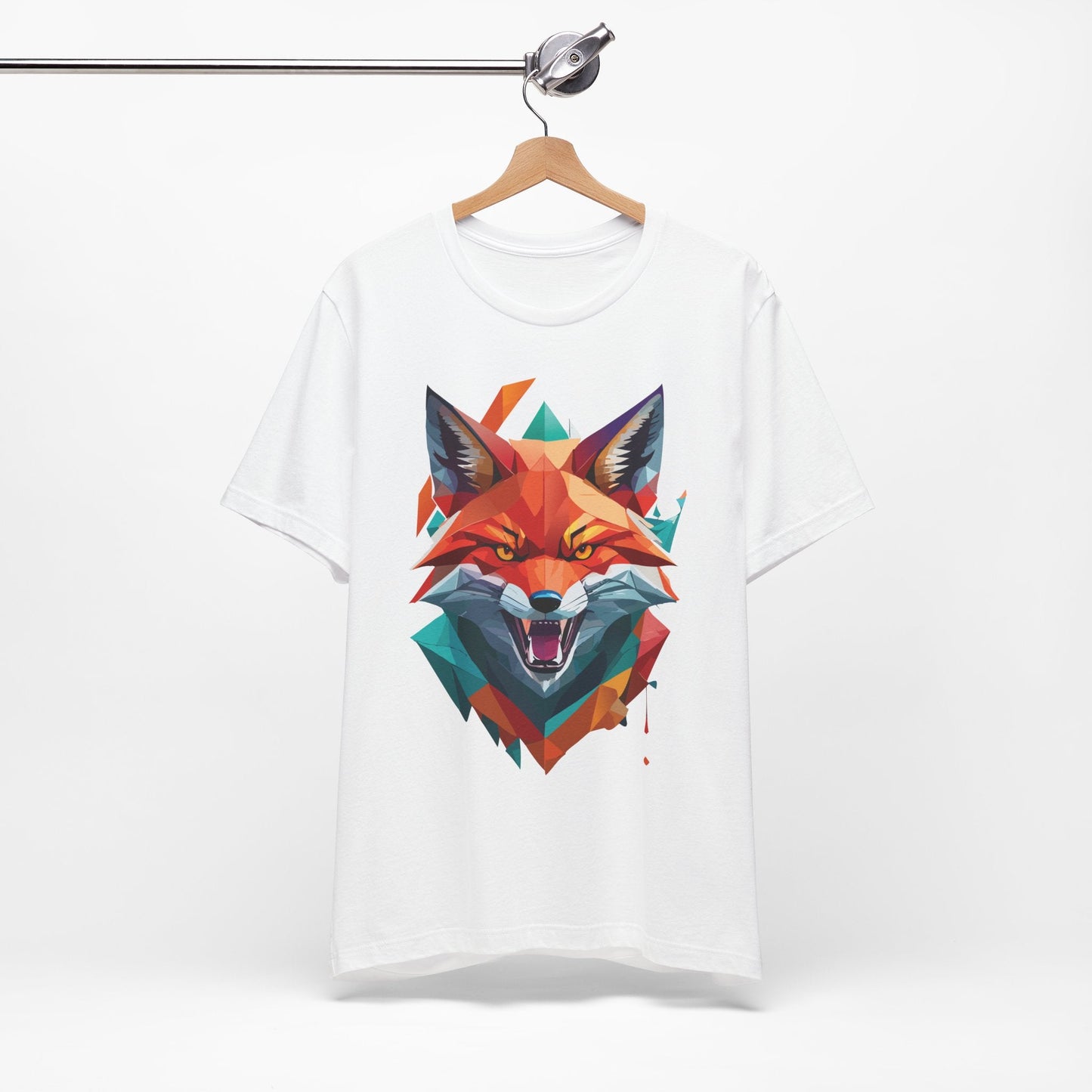 Unisex Animal Print Tee Shirt With Wild Animals Art Design For Men Women Soft Cotton
