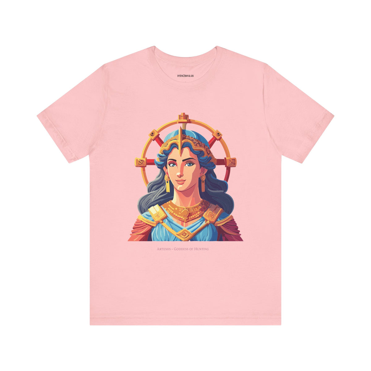 Goddess Graphic Unisex Cotton Bella+Canvas Tee with Artemis