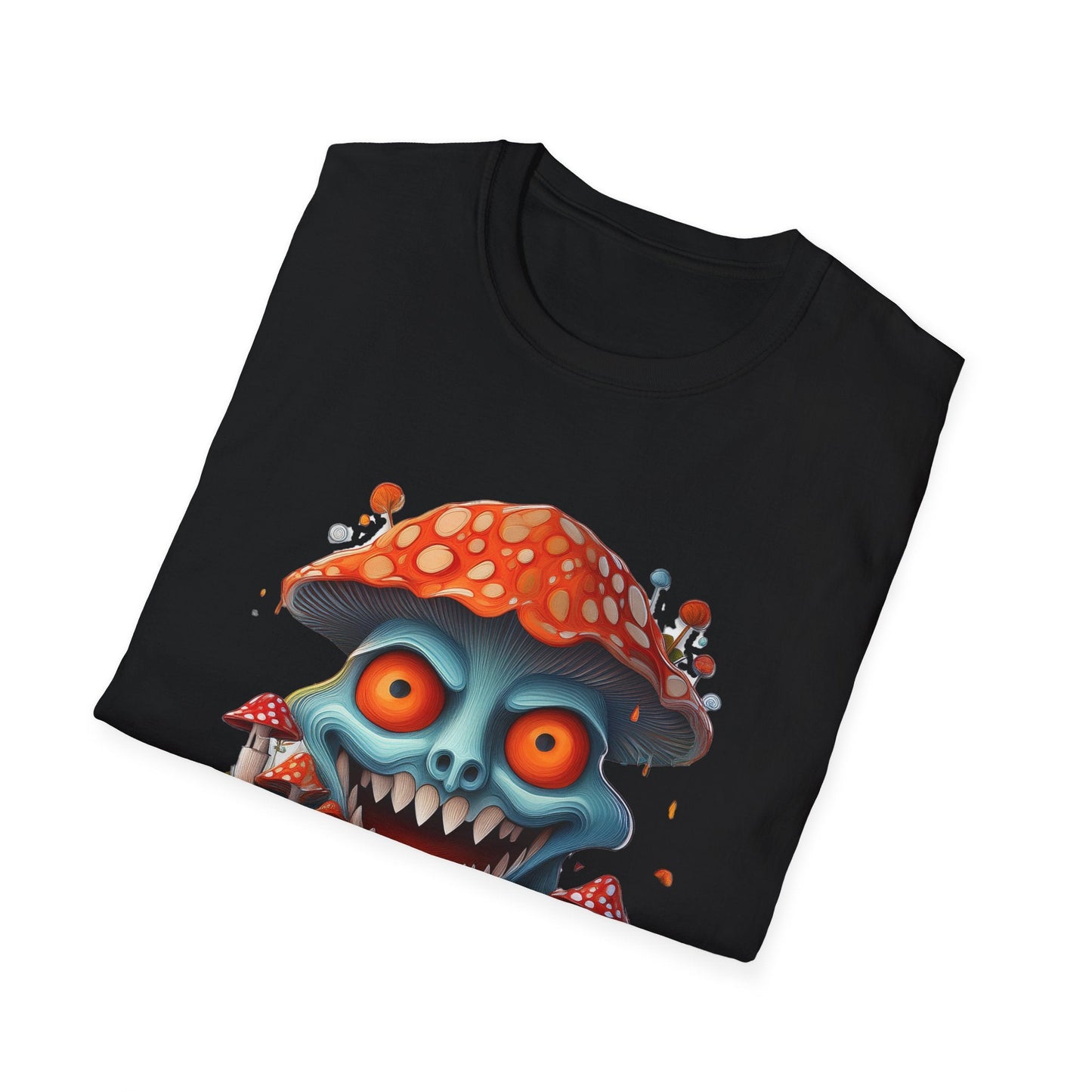 Mashroom Tee Shirt Unisex Softstyle Gildan 64000 Short Sleeve Tee With Funny Mashroom Fungus