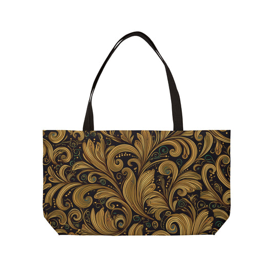 Ornament Print Big Bag Unisex Spun Poly 24x13 Canvas Art Bag OR-22
