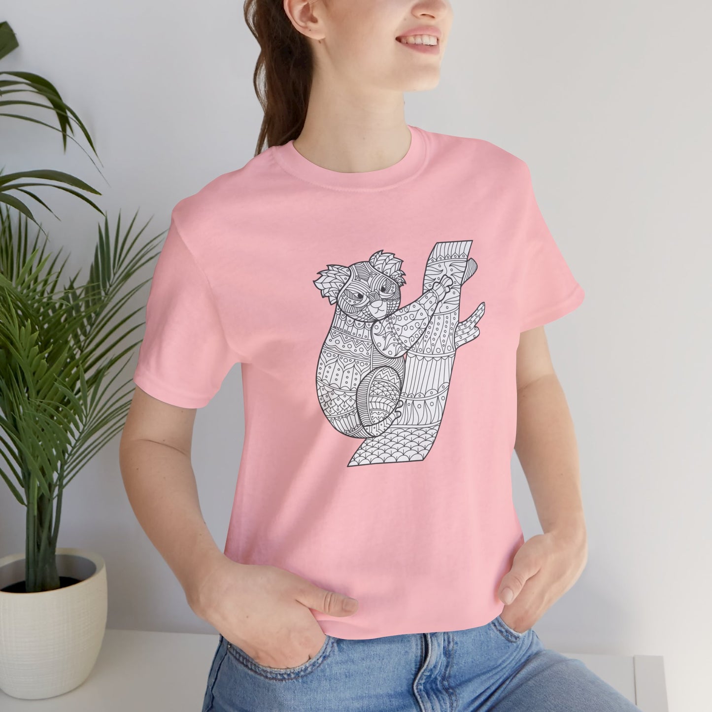 Unisex Tee Shirt with animals Print