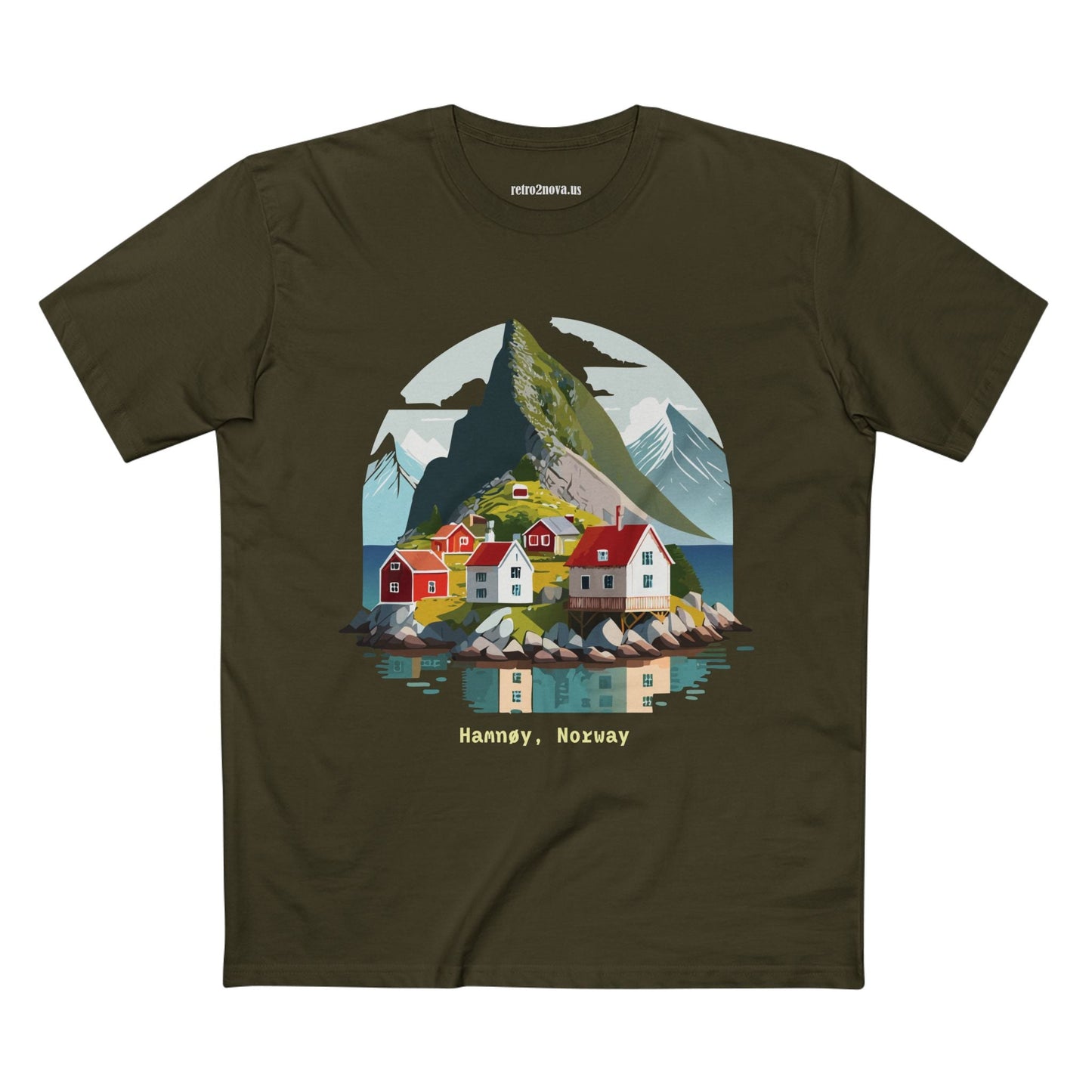 Norway Travel Shirt Unisex Tourist Tee Premium Cotton With Original Art Design Collection