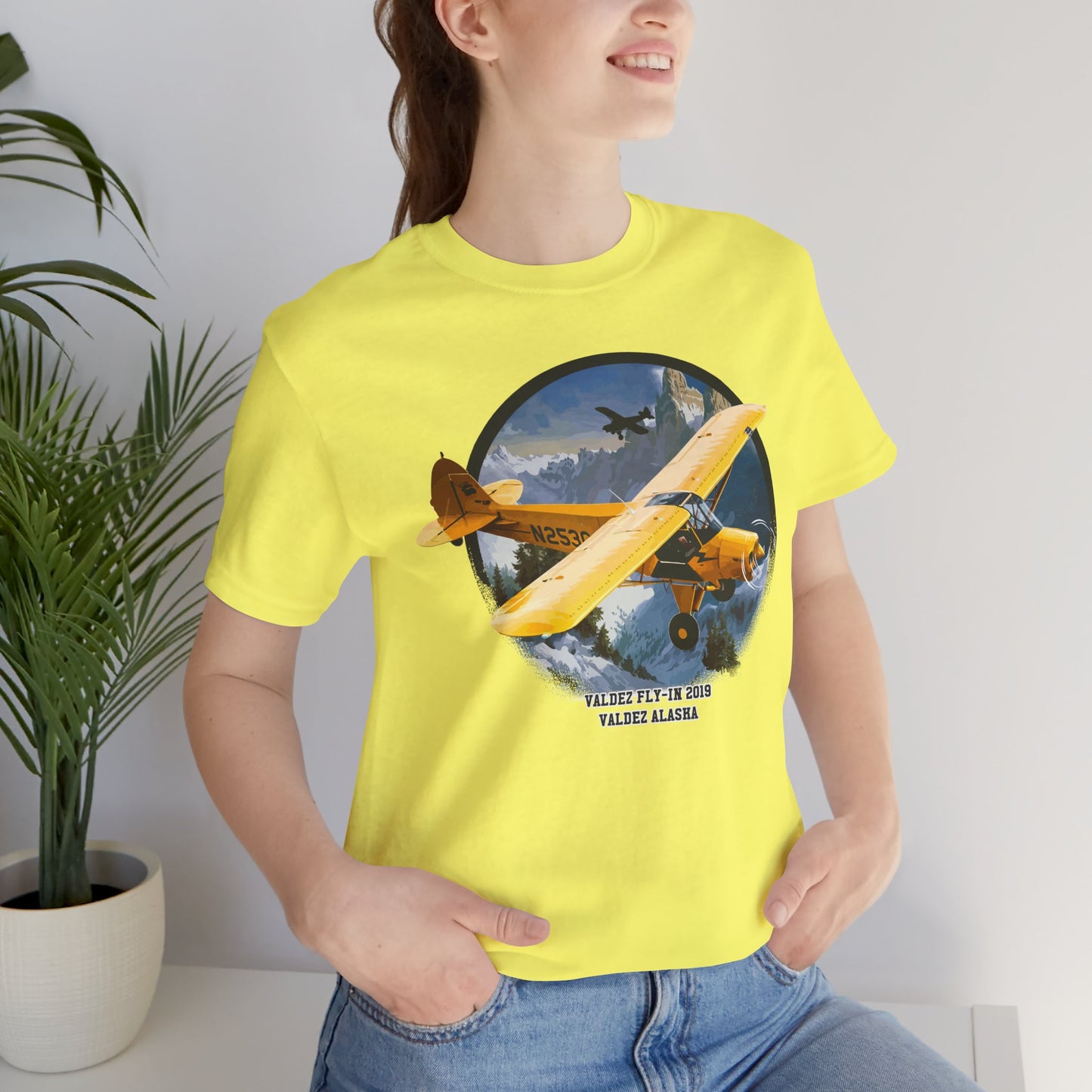 Retro Plane Graphic Design Tee, Plane Shirt, Vintage Tees, Art Design T-Shirt, Graphic Tee, Retro Art Shirts