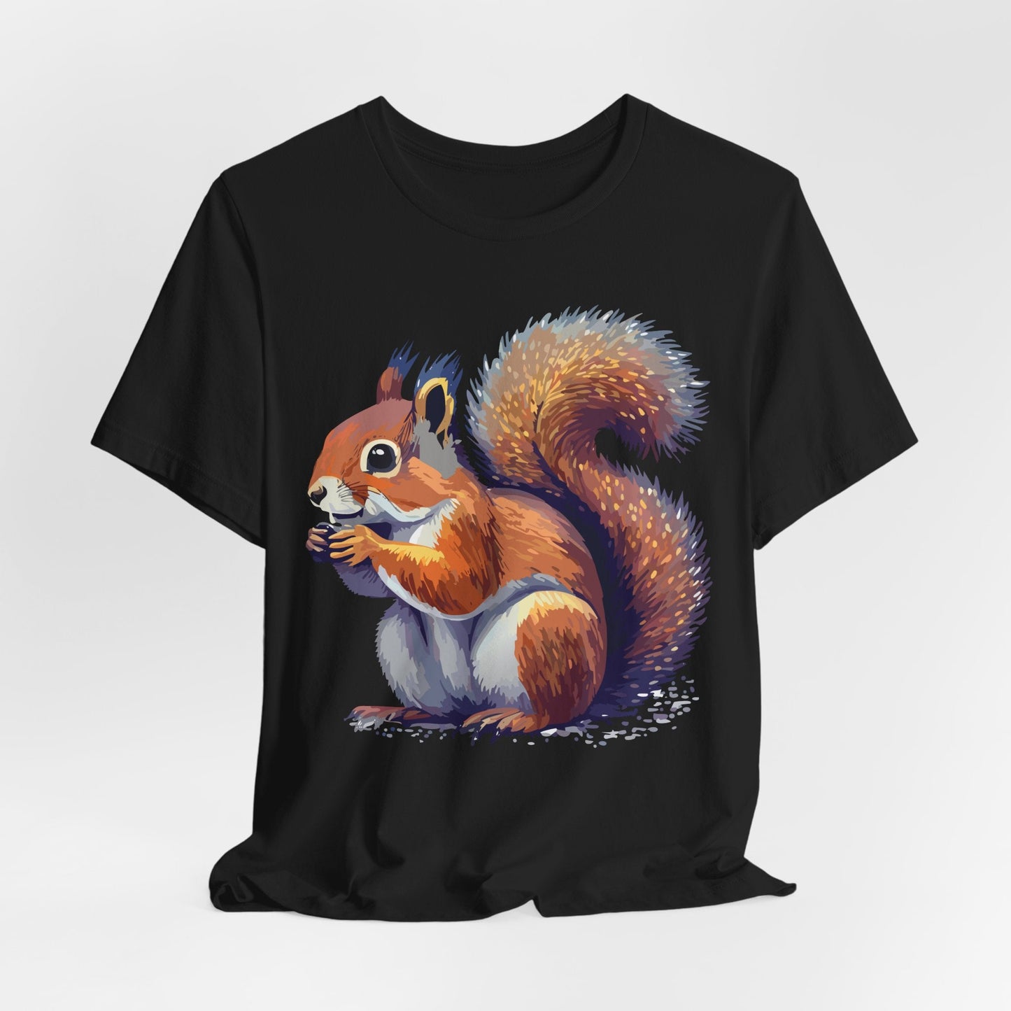 Unisex Animal Print Tee Shirt With Wild Animals Artwork Gildan Softstyle 64000 Cotton