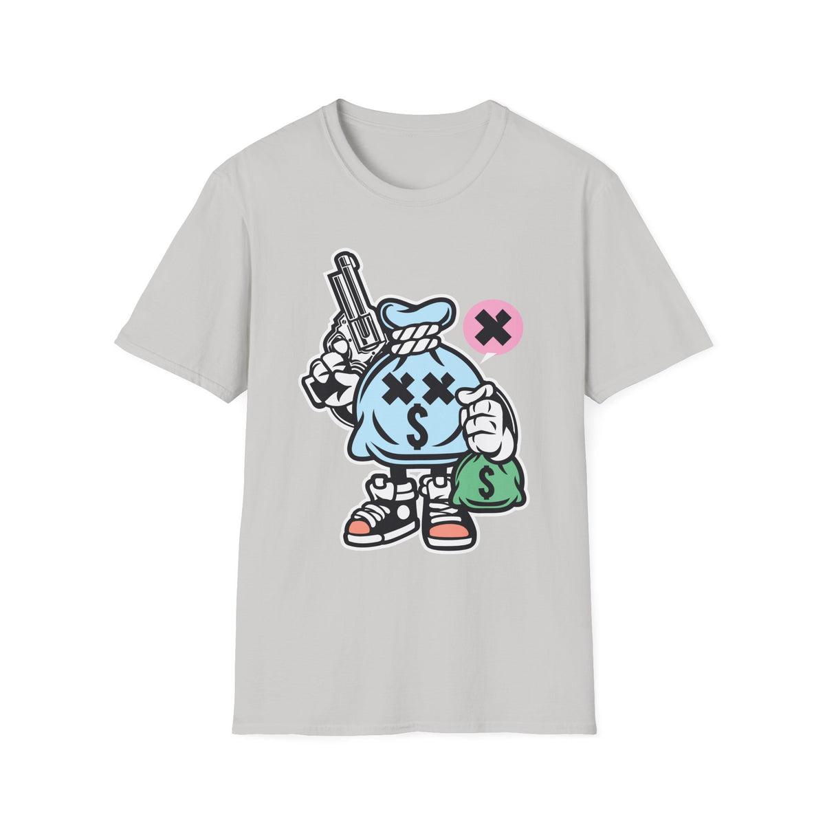 Funny Cartoon Animation Graphic Tee Gildan Unisex 100 Cotton Tee Shirt - 104