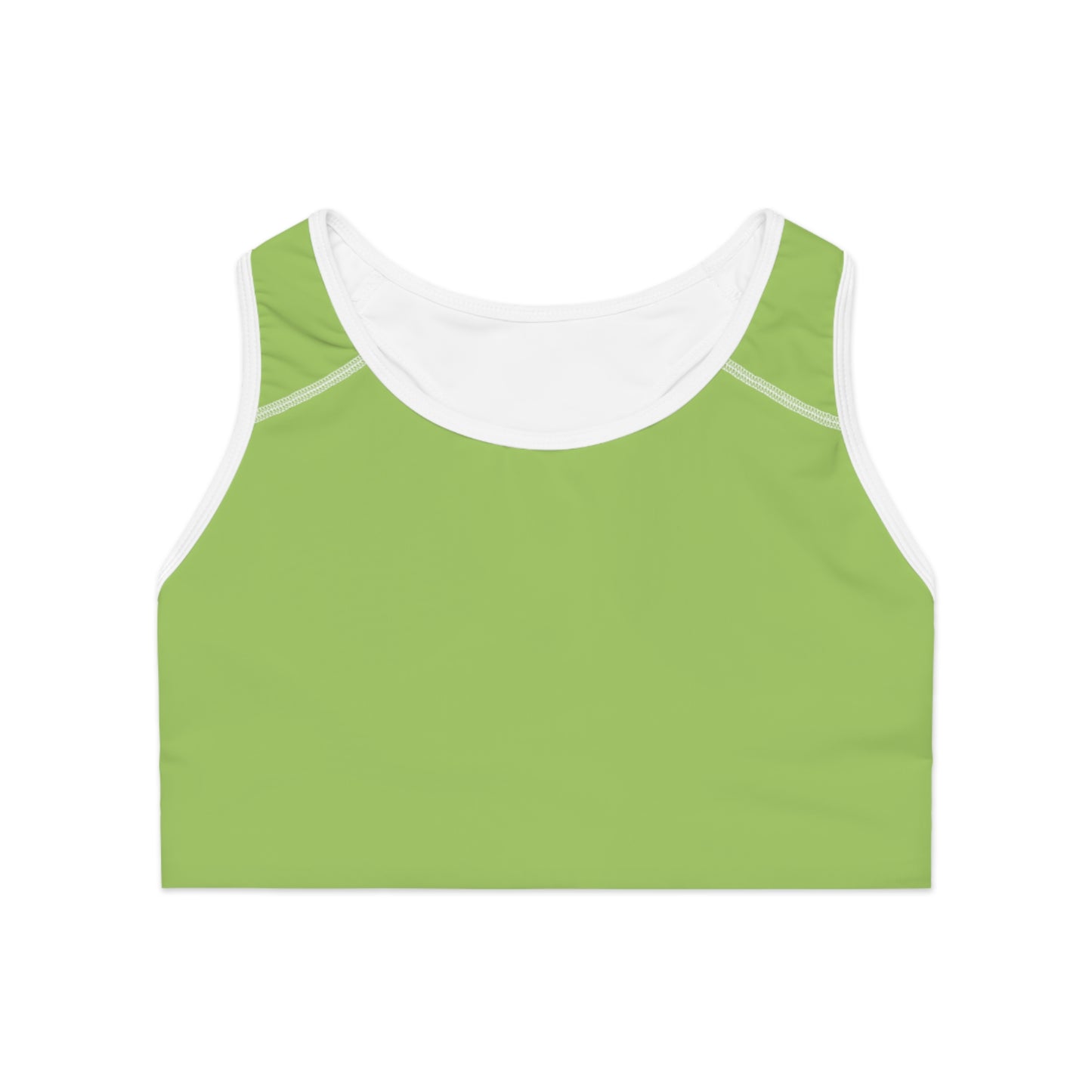Green Color Sports Bra, Green Sports Bra 13