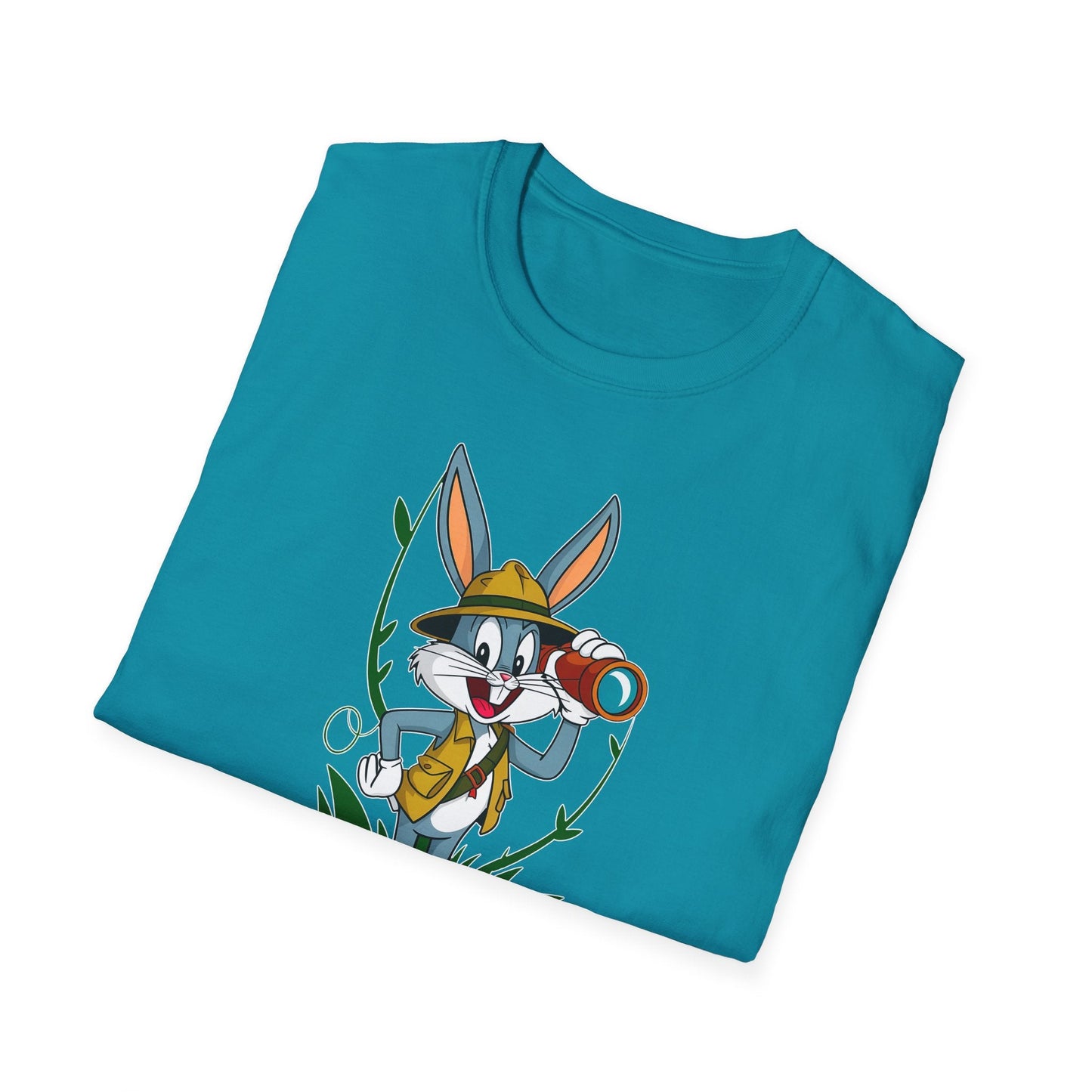 Bugs Bunny T Shirt Unisex Softstyle Gildan 64000 Cartoon Animation Graphic Tee Design