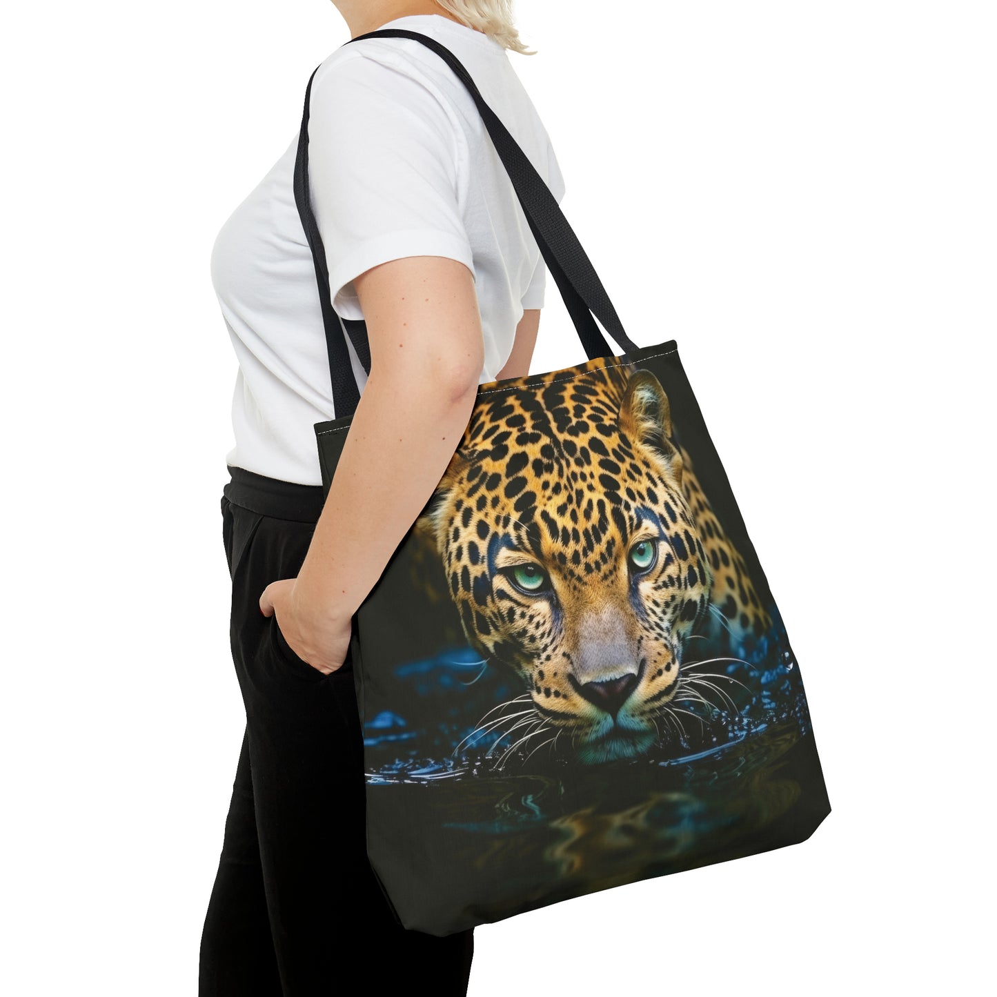 Canvas Bag with Animal Prints