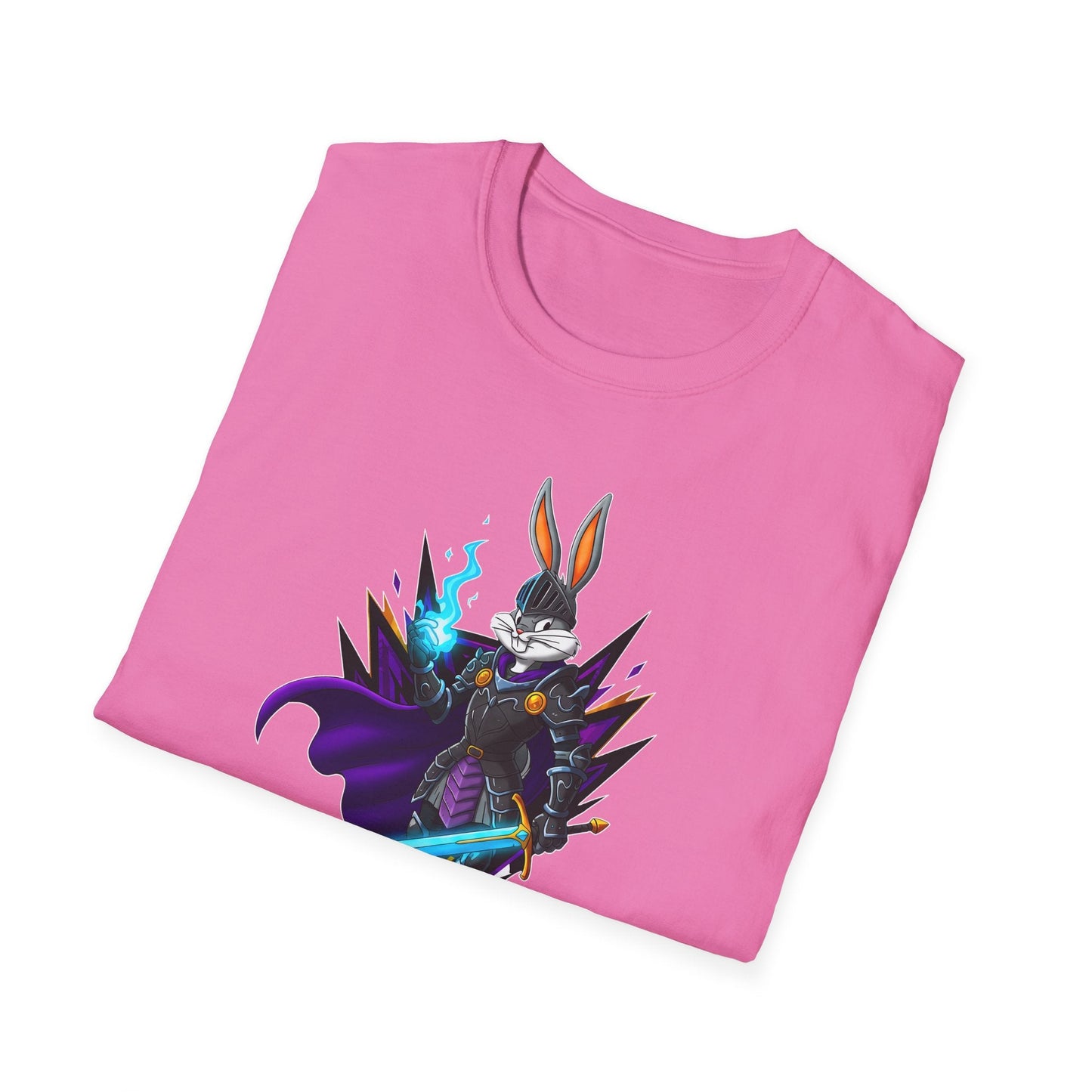 Bugs Bunny Shirt Unisex Gildan Softstyle Tee 100 Percent Cotton Cartoon Graphic Design