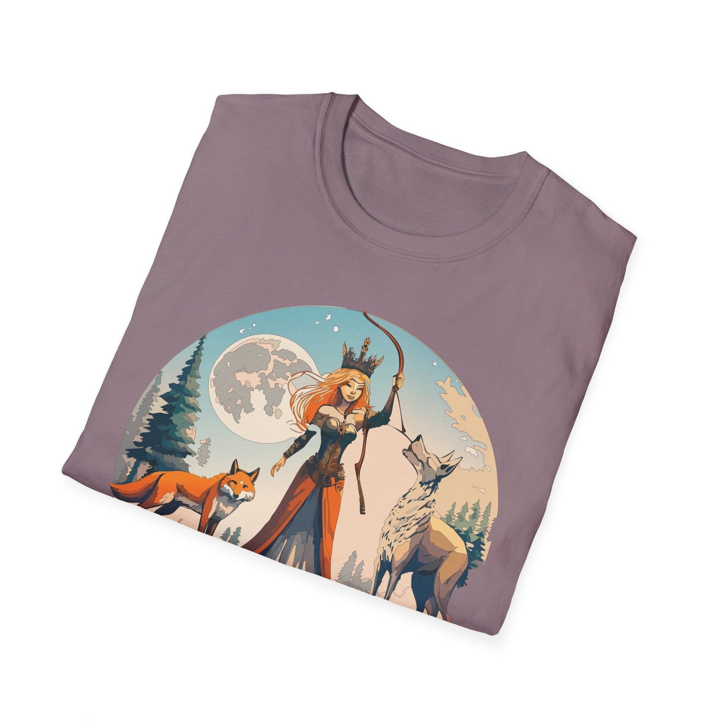 Womens Graphic T Shirts Art Design Shirt Softstyle Gildan 64000 Unisex Tee Ring Spun Cotton