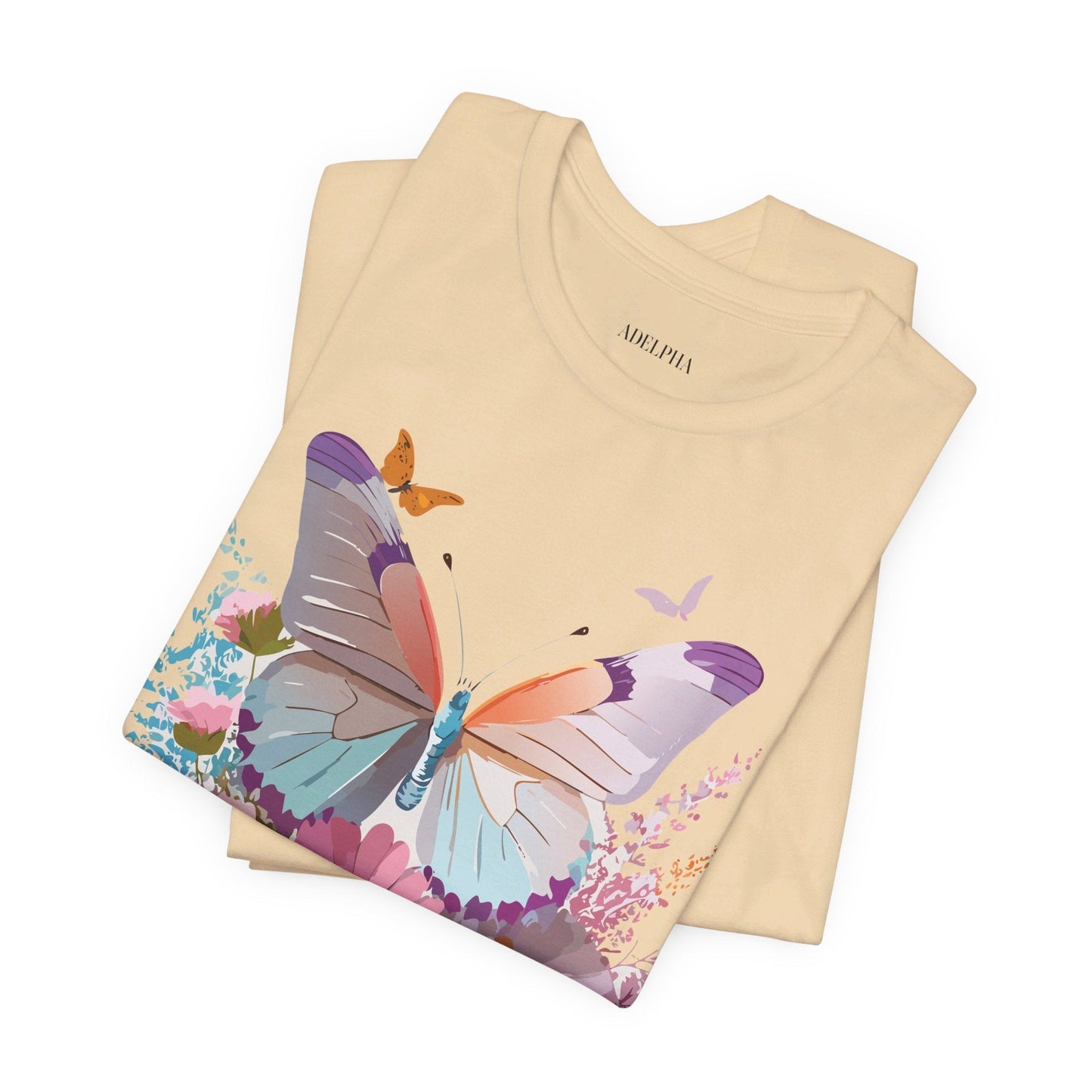 Butterfly Graphic Tee Adelpha Vintage Inspired Unisex Short Sleeve Shirt