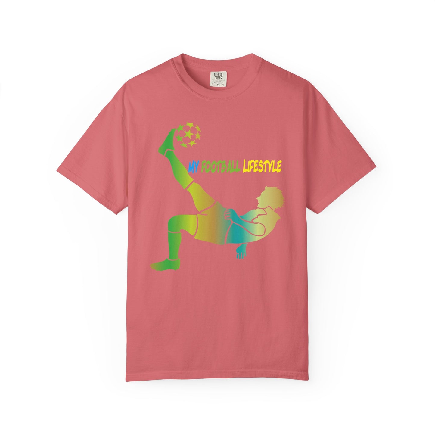 Sports Graphic Unisex T-Shirt Garment Dyed Cotton Relaxed Fit Comfort Colors 12