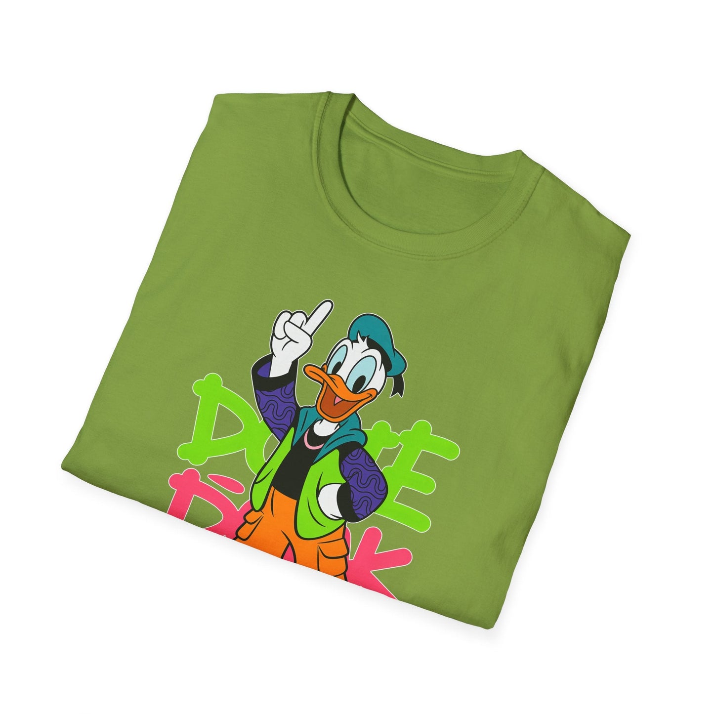 Unisex Cartoon T Shirt Animation Graphic Tee Funny Animals Softstyle 100 Percent Ring Spun Cotton