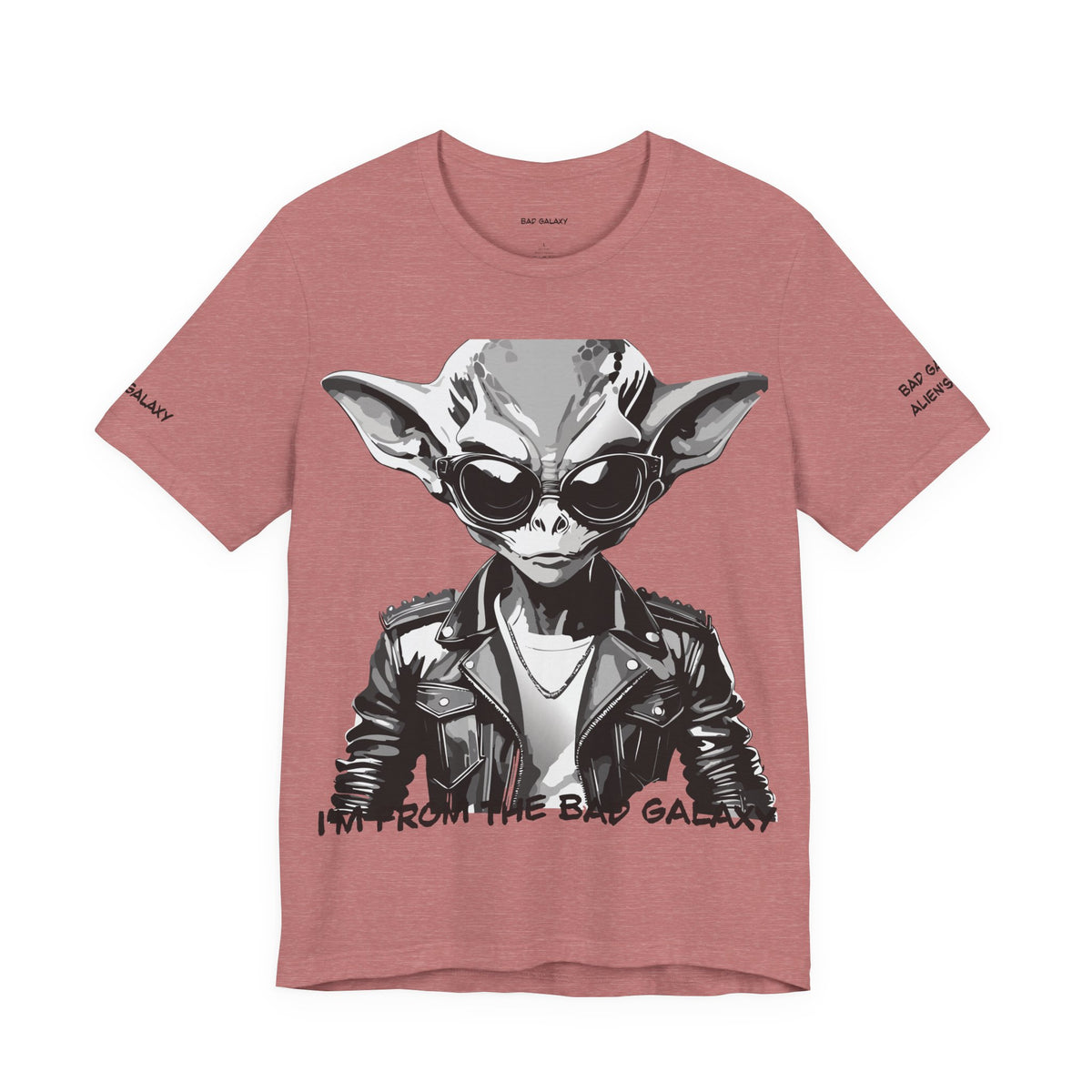 Alien Graphic Unisex Cotton Bella+Canvas Tee with Art Design b65