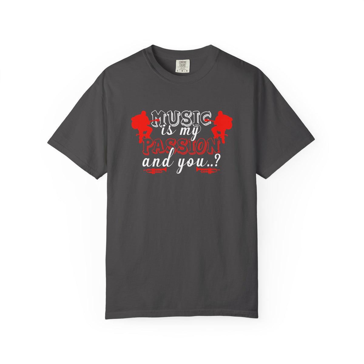 Music is My Therapist T-shirt Band Graphic Music Quote Unisex Cotton Tee 070
