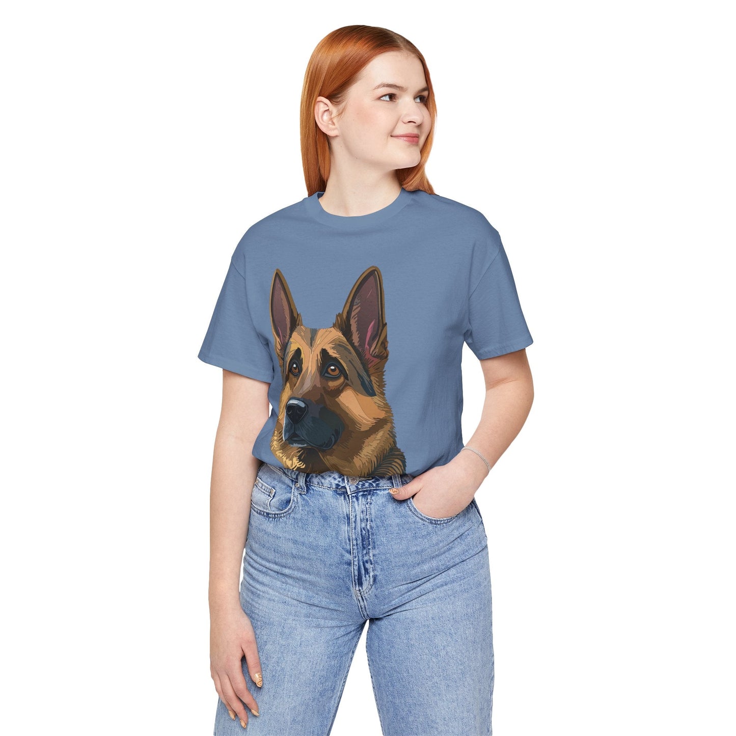 Unisex Animal Shirt With Art Design Tee Wild Animals Print Short Sleeve Comfort Tee