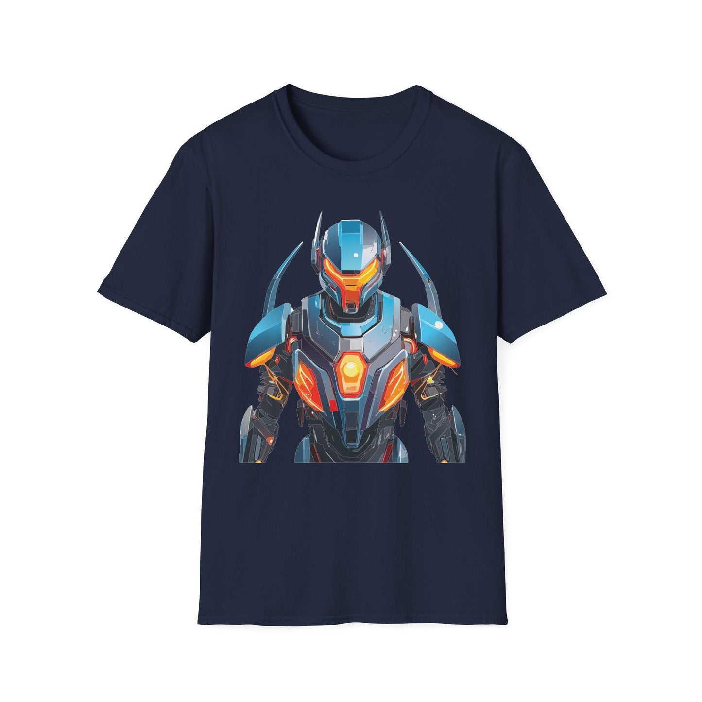 Cyborg Tee Robot Shirt Terminator Shirt Unisex Gildan Softstyle 64000 Soft Cotton Tee