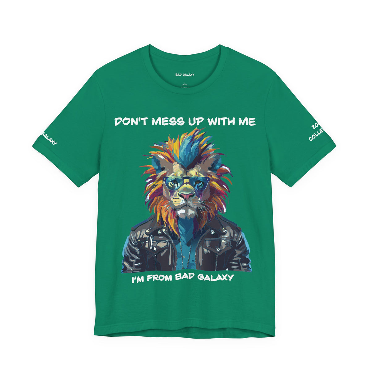 Animal Graphic Unisex Cotton Bella+Canvas Tee with Art Design b12
