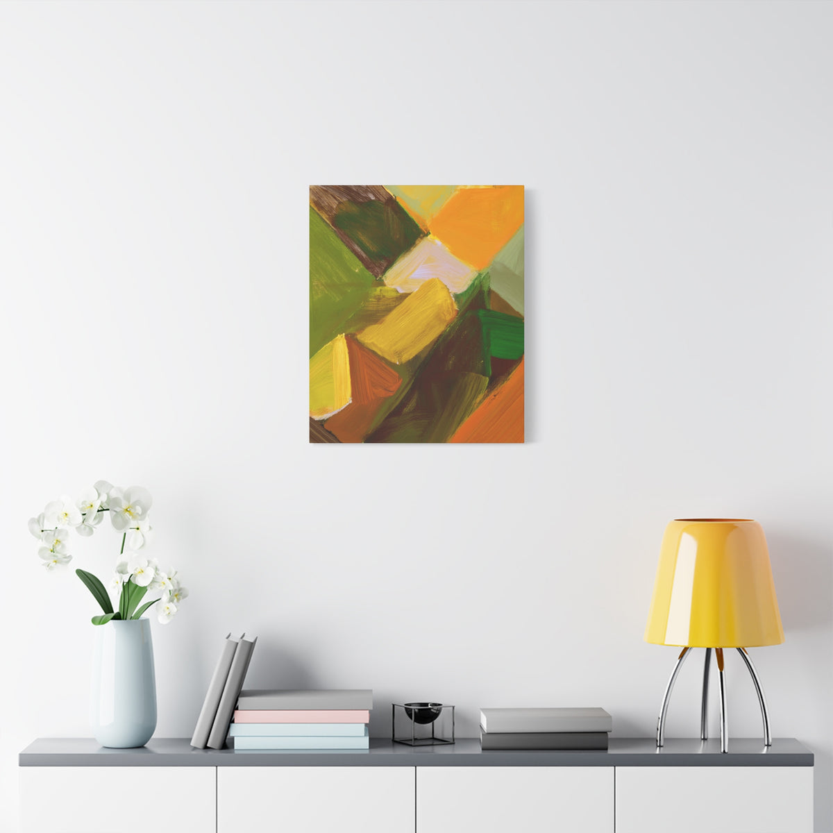 Abstract Geometric Painting Print Canvas 20x24,20x30,24x30 24x32,24x36,30x40 32x48,36x48,40x60 Pine-Wood Inner Frame ABS-59