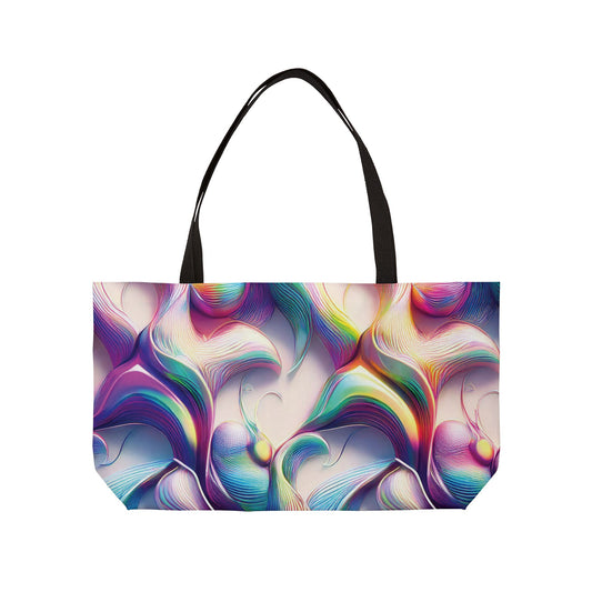Abstract Print Poly 24x13 Canvas Yoga Bag