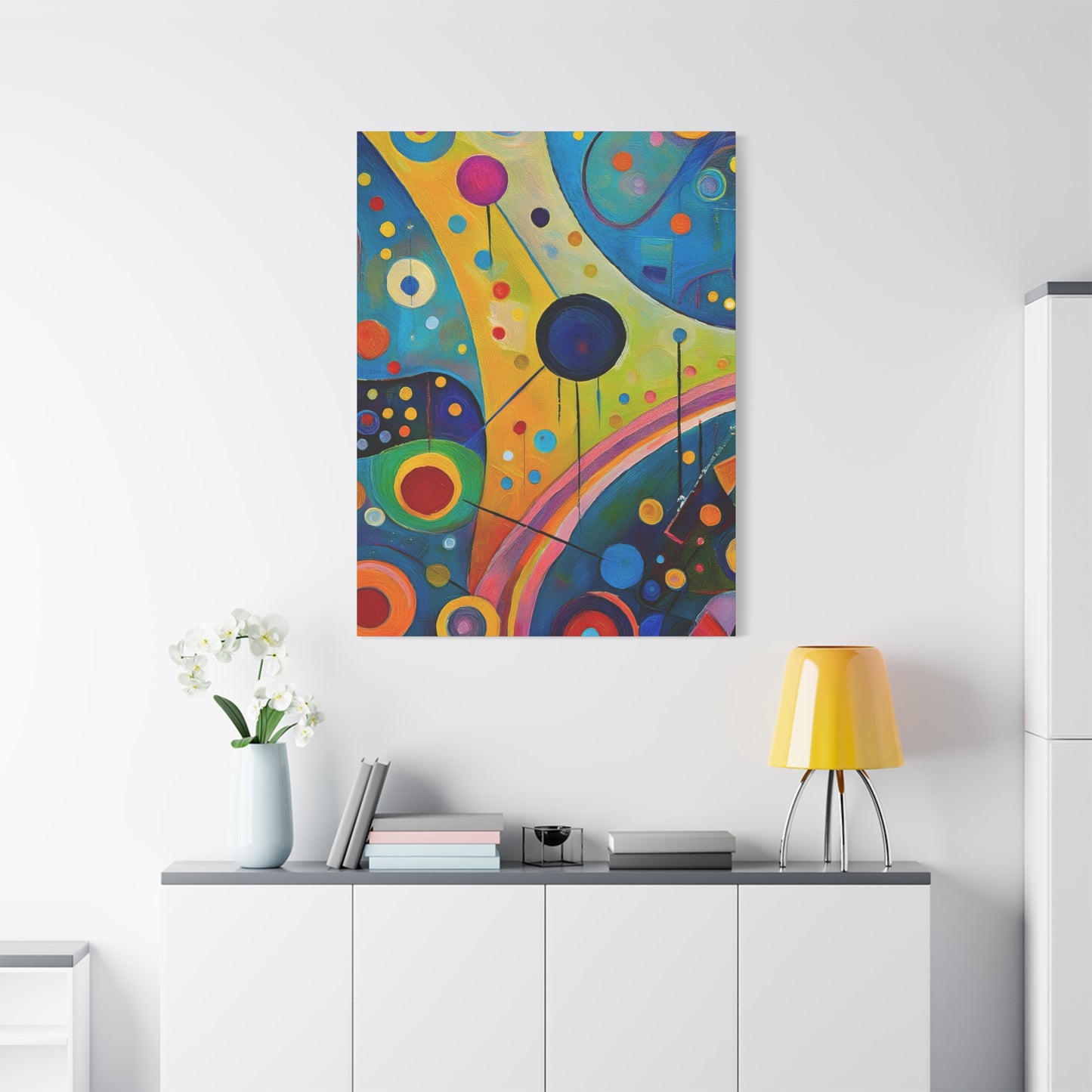 Abstract Oil Painting Print Canvas 20x24,20x30,24x30 24x32,24x36,30x40 32x48,36x48,40x60 Pine-Wood Inner Frame ABS-130