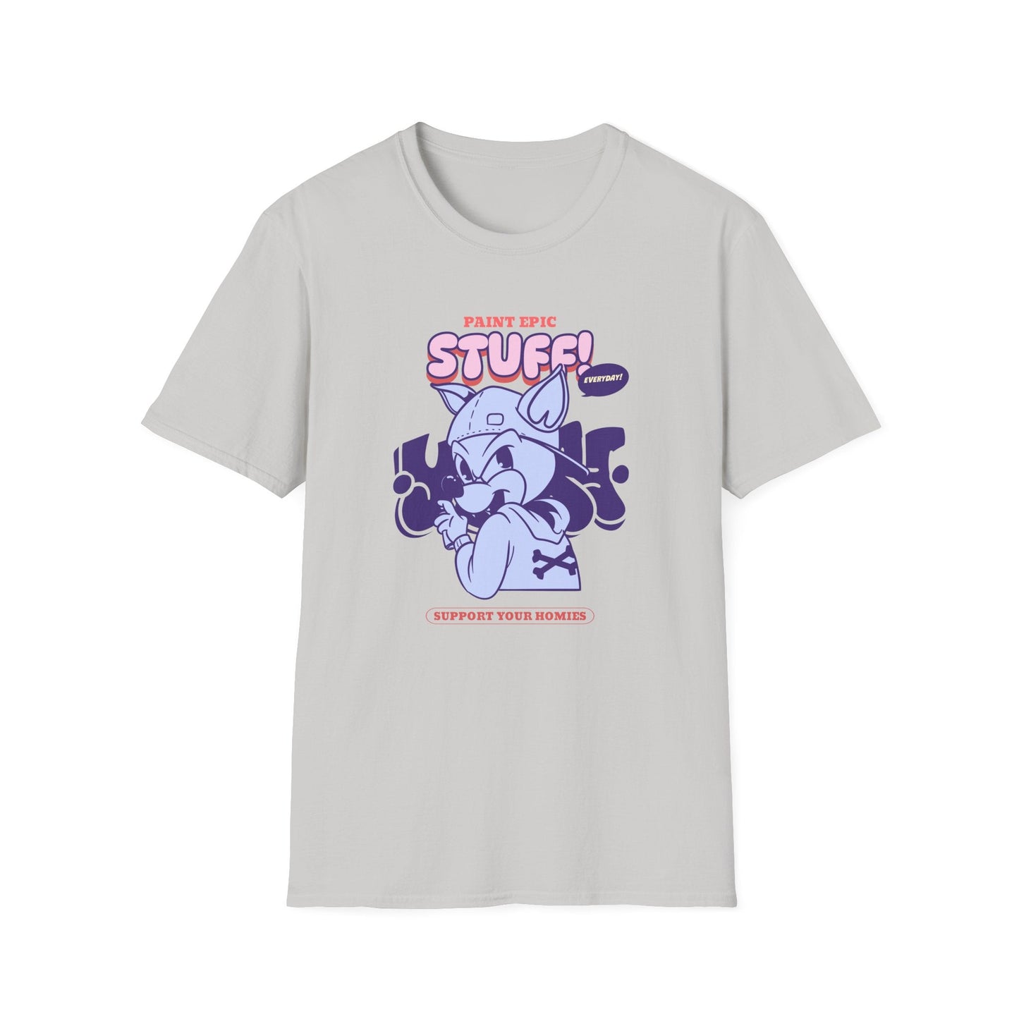 Funny Animals Shirts Unisex Graphic Tee Soft Cotton Gildan Softstyle 64000 Comfortable Everyday Wear