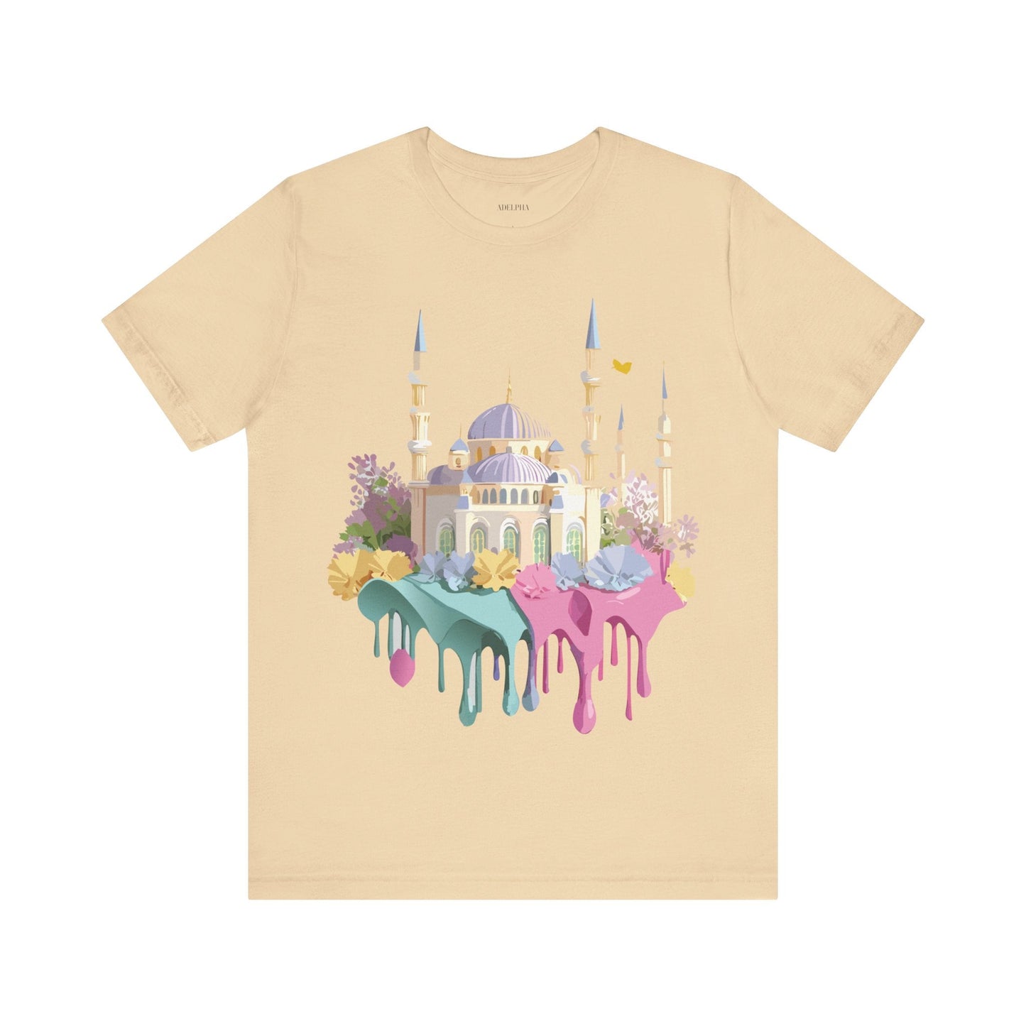 Adelpha Istanbul Graphic T Shirt Unisex Short Sleeve Art Design Tee For Everyday Wear