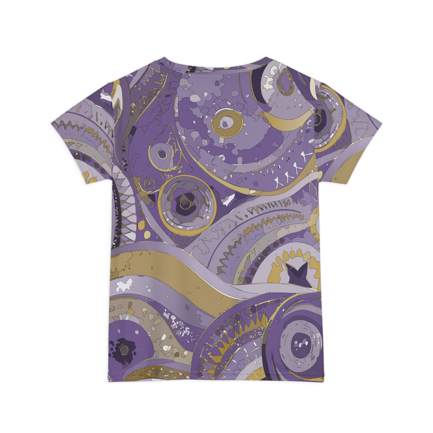 Camisa Poly-Span con estampados abstractos