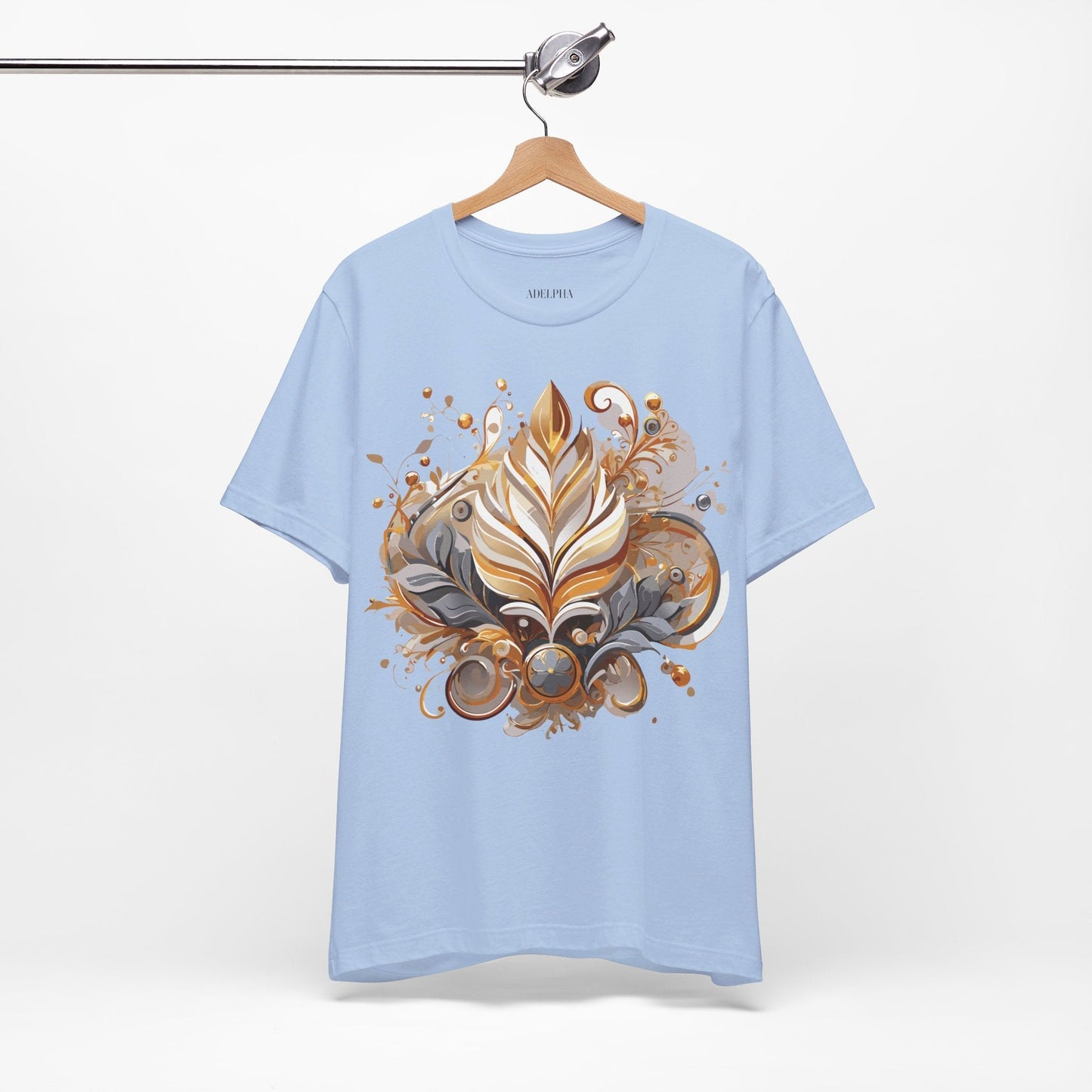 Jewelry Graphic Unisex 100 Cotton Vintage Treasure Art T-Shirt 6