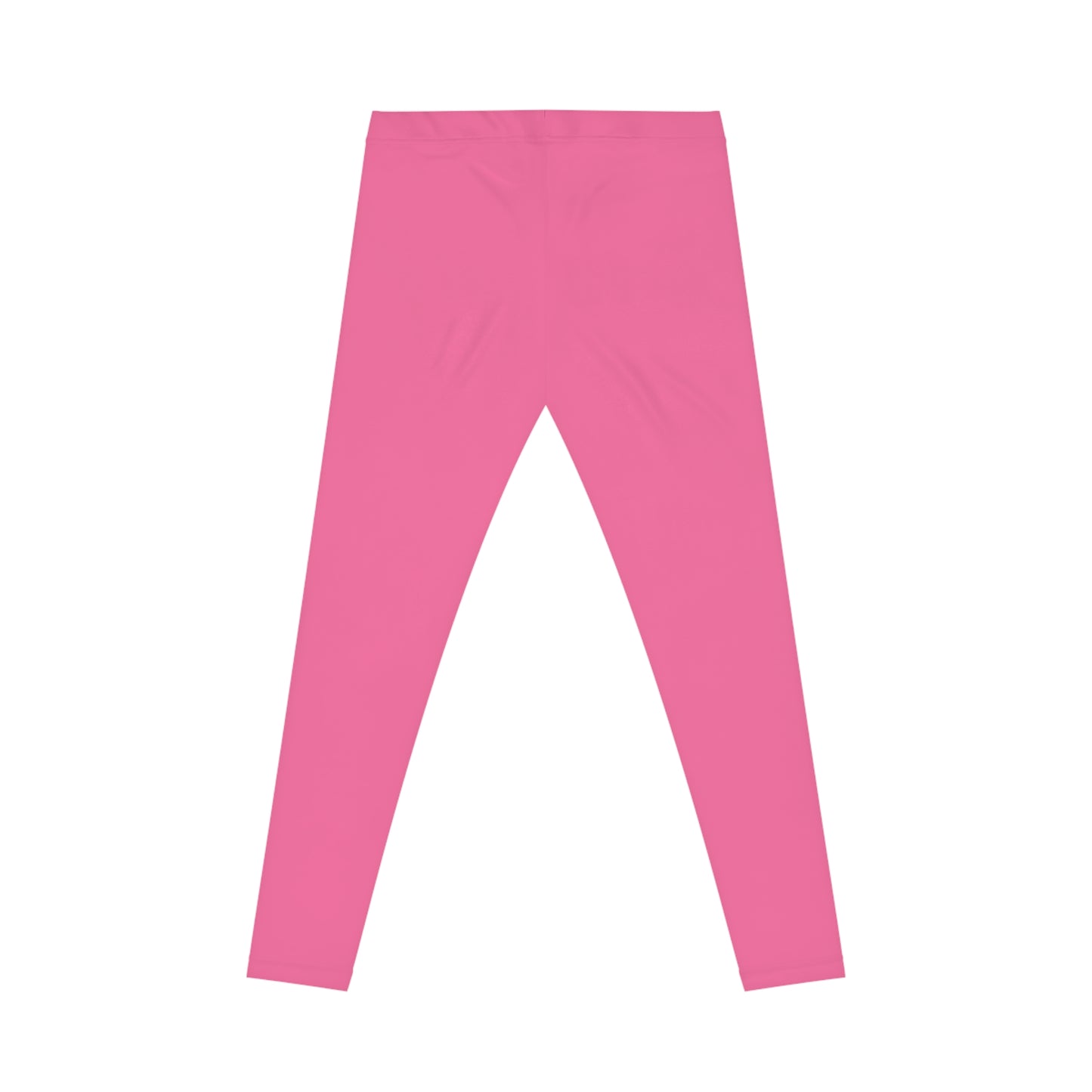 Rose Kiss Color Women's Poly-Span Casual Leggings XS-2XL