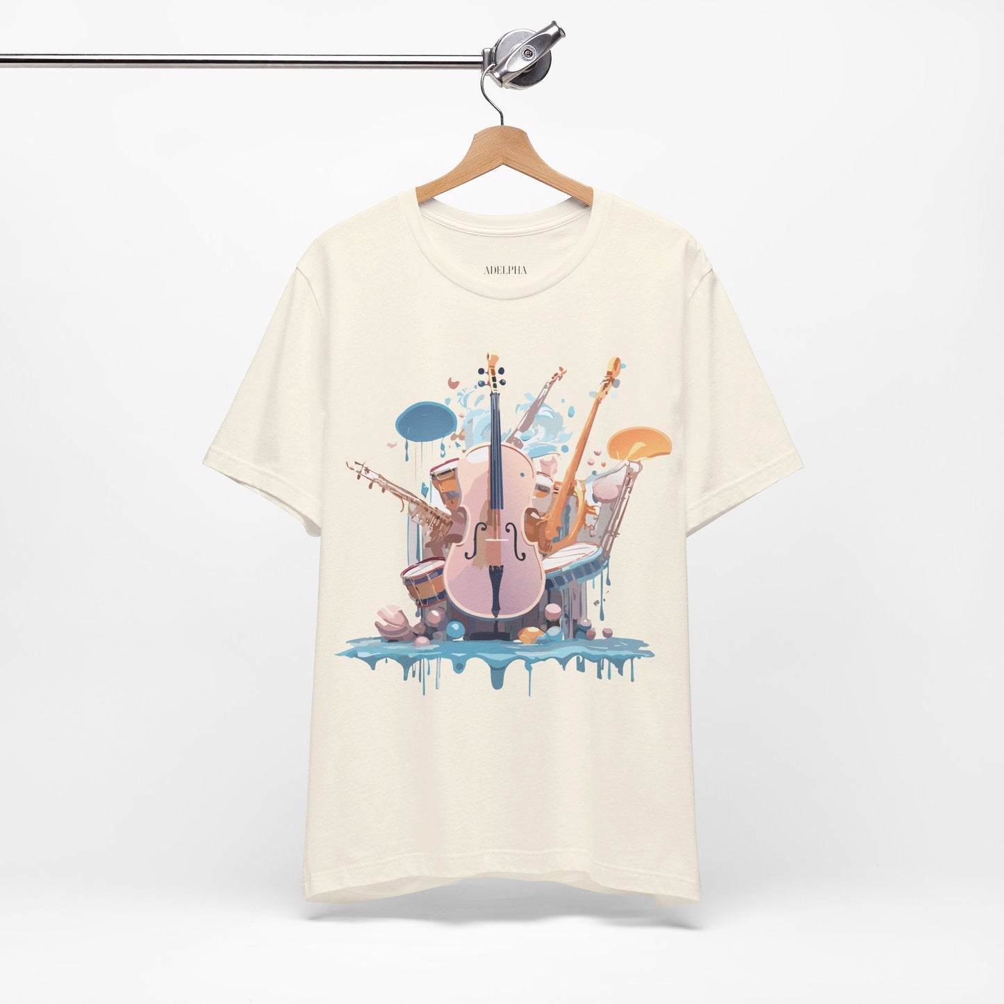 Adelpha Vintage Inspired Graphic Tee Unisex Jersey Short Sleeve Art Design Shirt