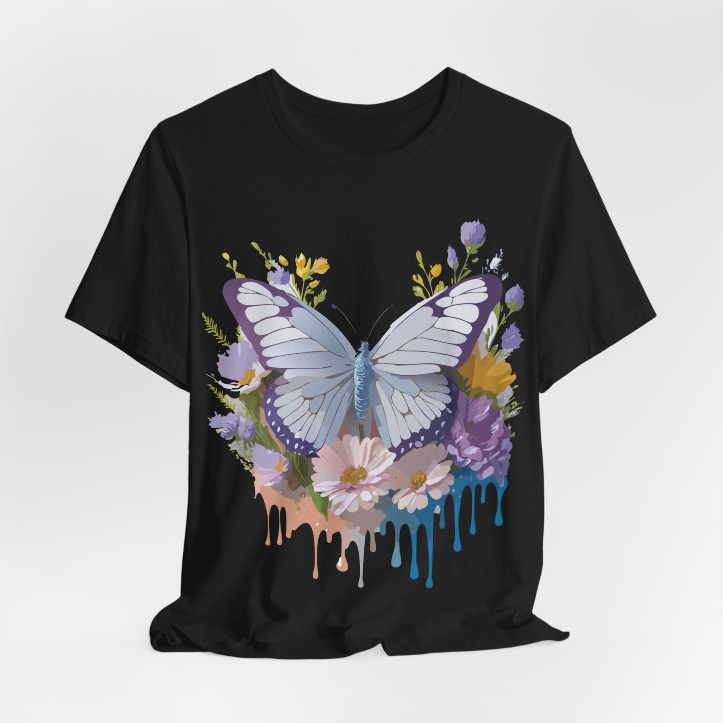 Butterfly Graphic Tee Unisex Jersey Short Sleeve From Adelpha Art Design
