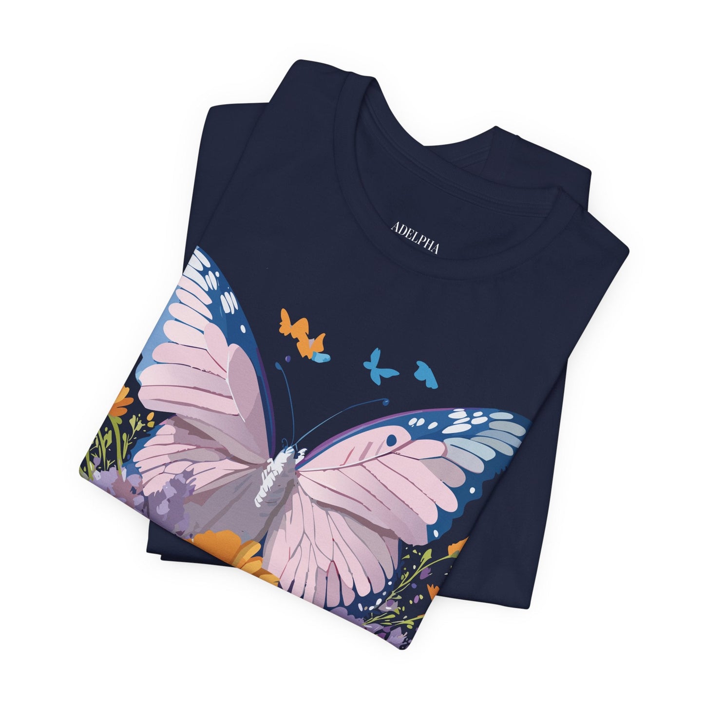 Butterfly Graphic Tee Unisex Jersey Short Sleeve Adelpha Art Design
