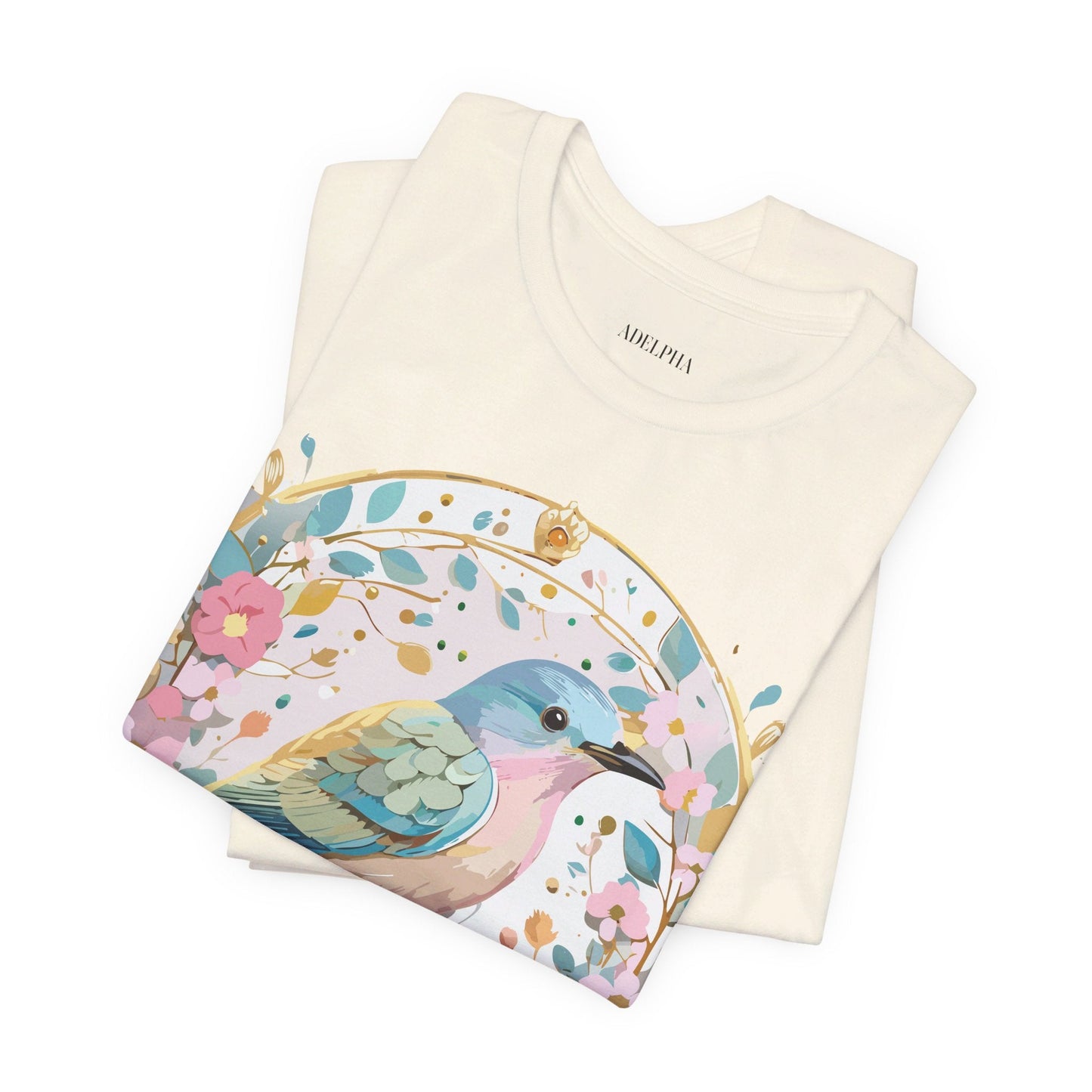 Adelpha Vintage Inspired Graphic Tee Unisex Short Sleeve Shirt Art Design Premium