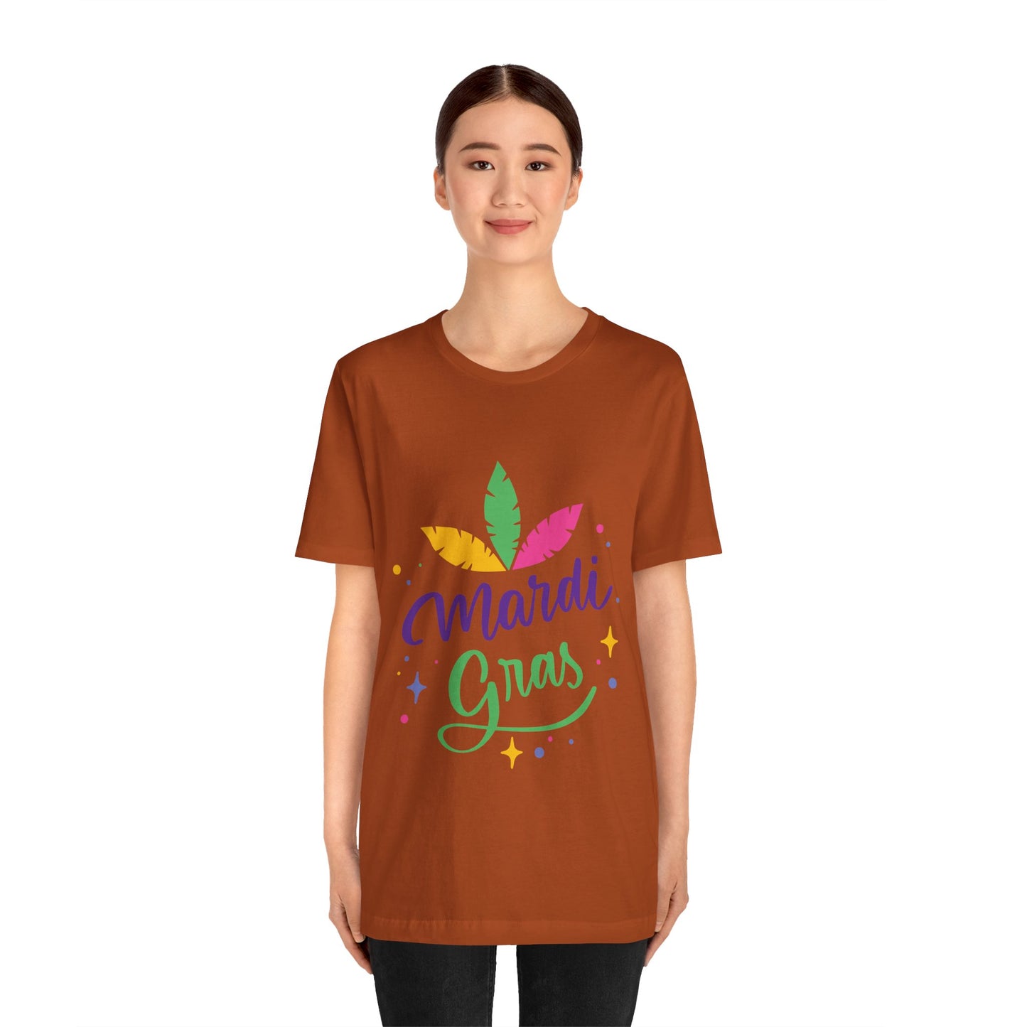 Unisex Cotton Tee Shirt for Mardi Gras