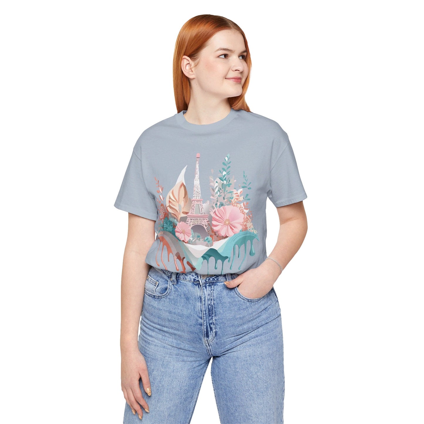 Adelpha Paris Graphic Tee Unisex Short Sleeve Shirt Vintage Art Design Premium Artwork
