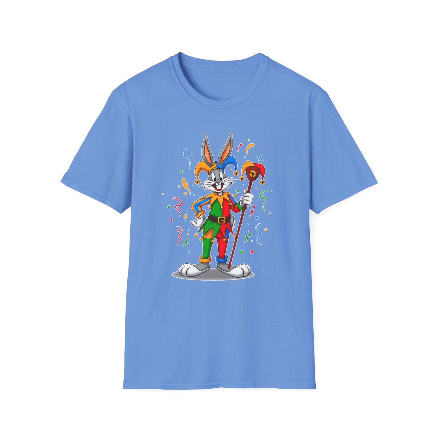 Bugs Bunny Shirt Unisex Short Sleeve T Shirt Cartoon On T Shirt Animation Tee Gildan Softstyle 64000